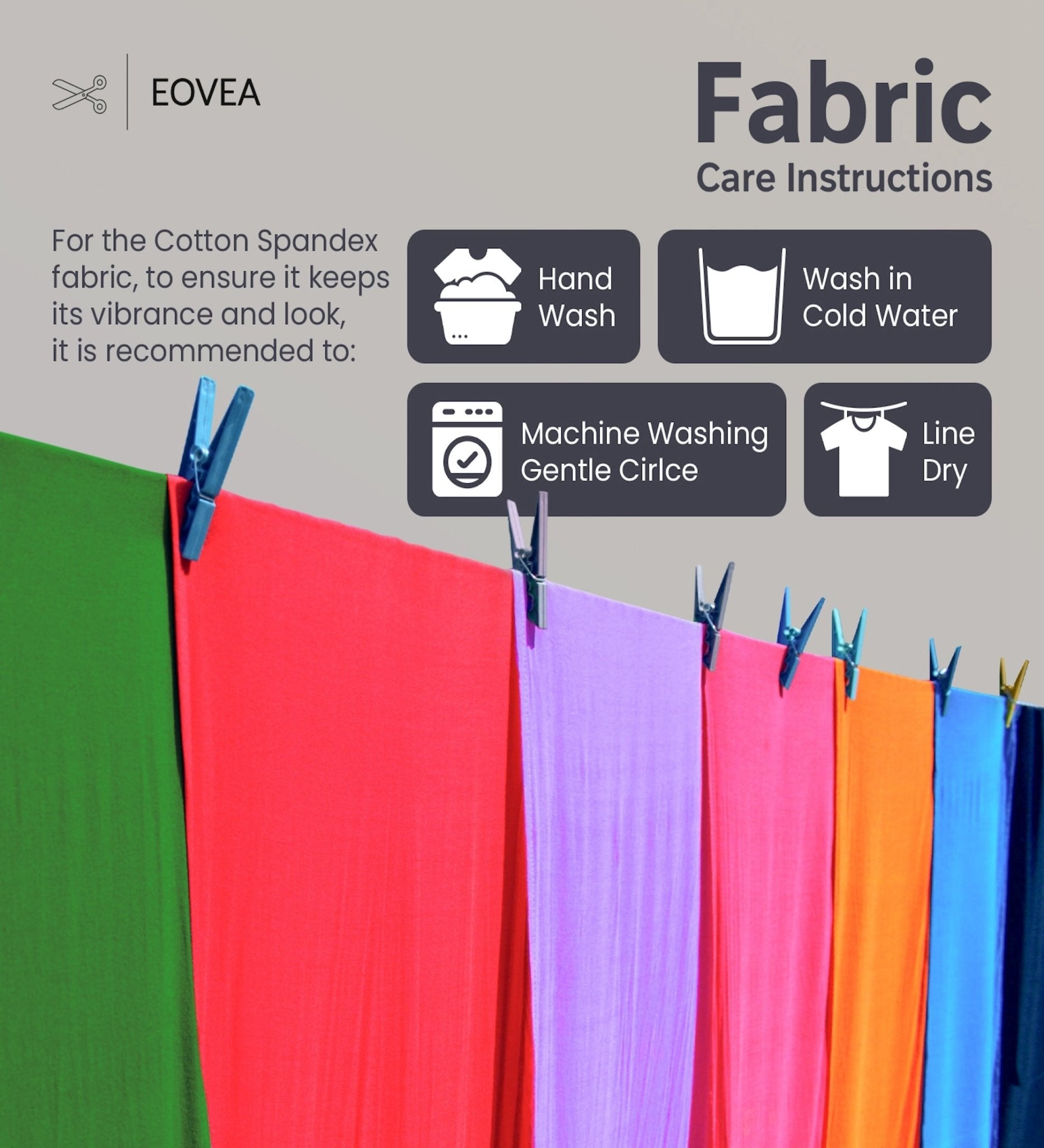 Cotton Spandex Fabric | Spandex & Cotton T-Shirt Fabric 10 oz | Navy Blue - EOVEA