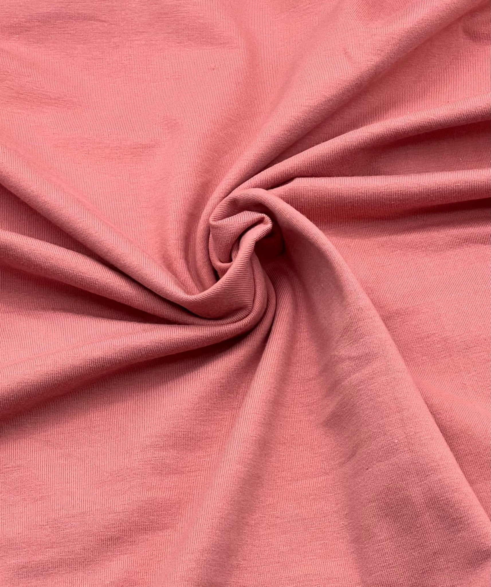 Cotton Spandex Jersey | Spandex & Cotton T-Shirt Fabric 10 oz | Dusty Pink - EOVEA