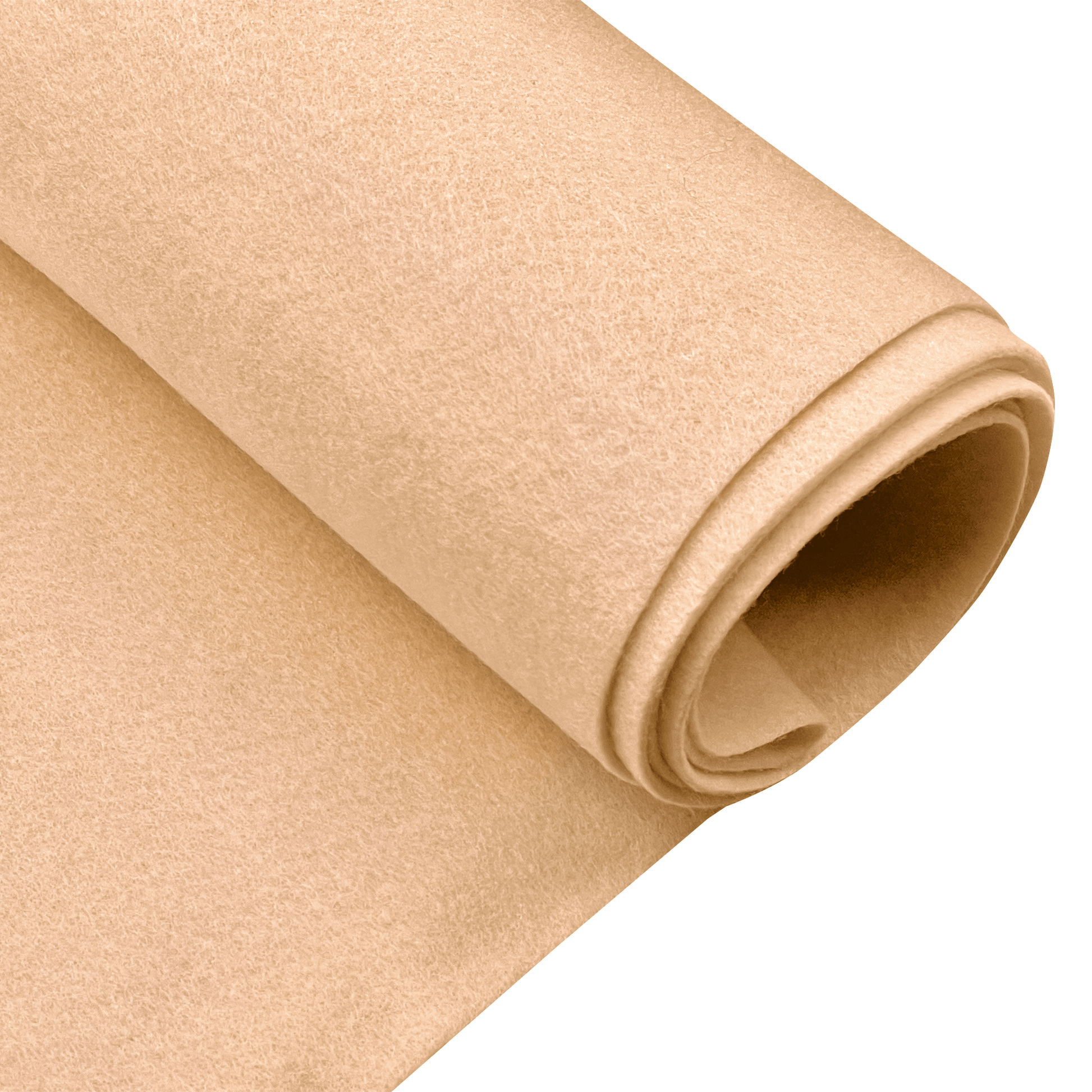 Felt Fabric |  1.6mm Thick Felt By The Yard| Light Flesh - EOVEA