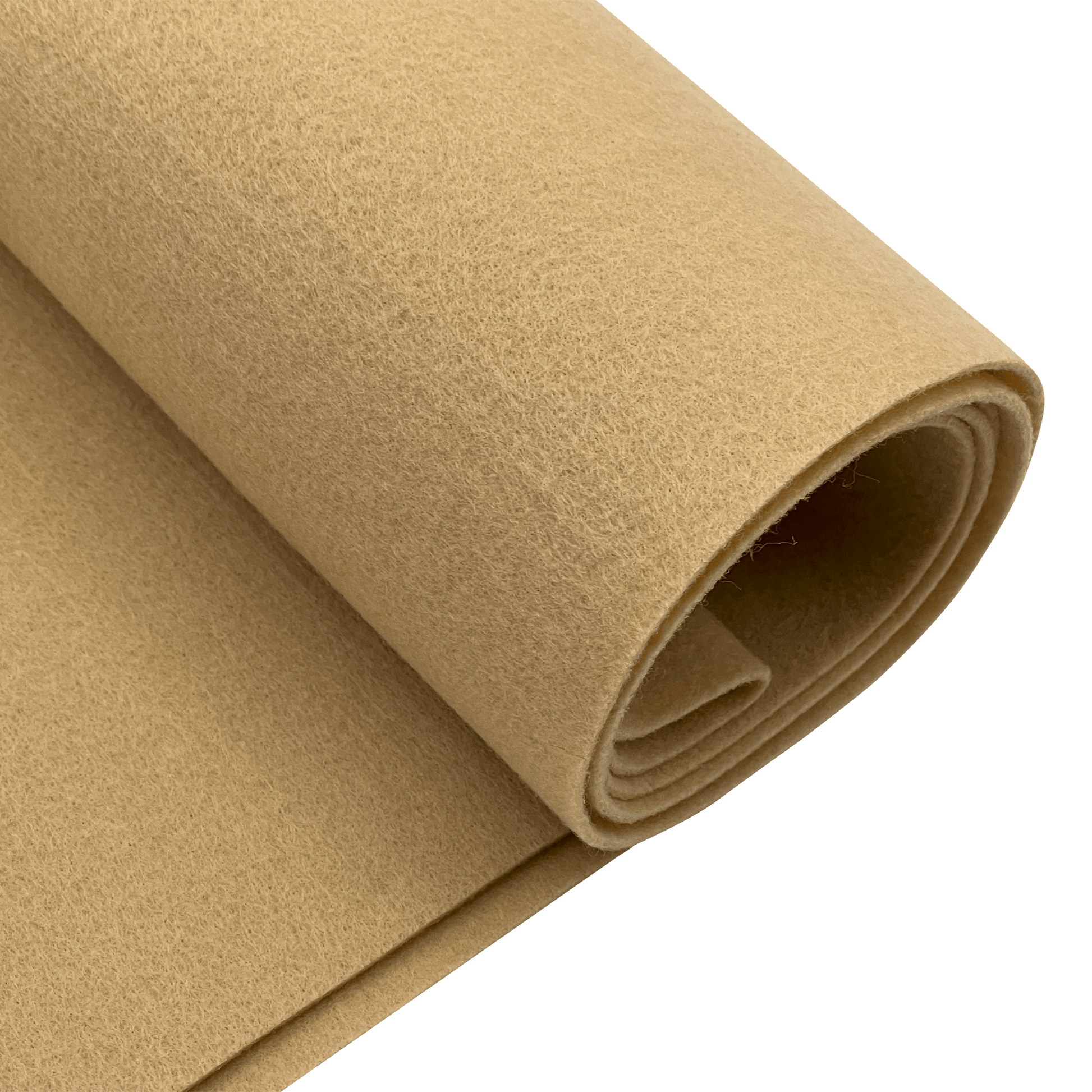 Felt Fabric |  1.6mm Thick Felt By The Yard | Taupe - EOVEA