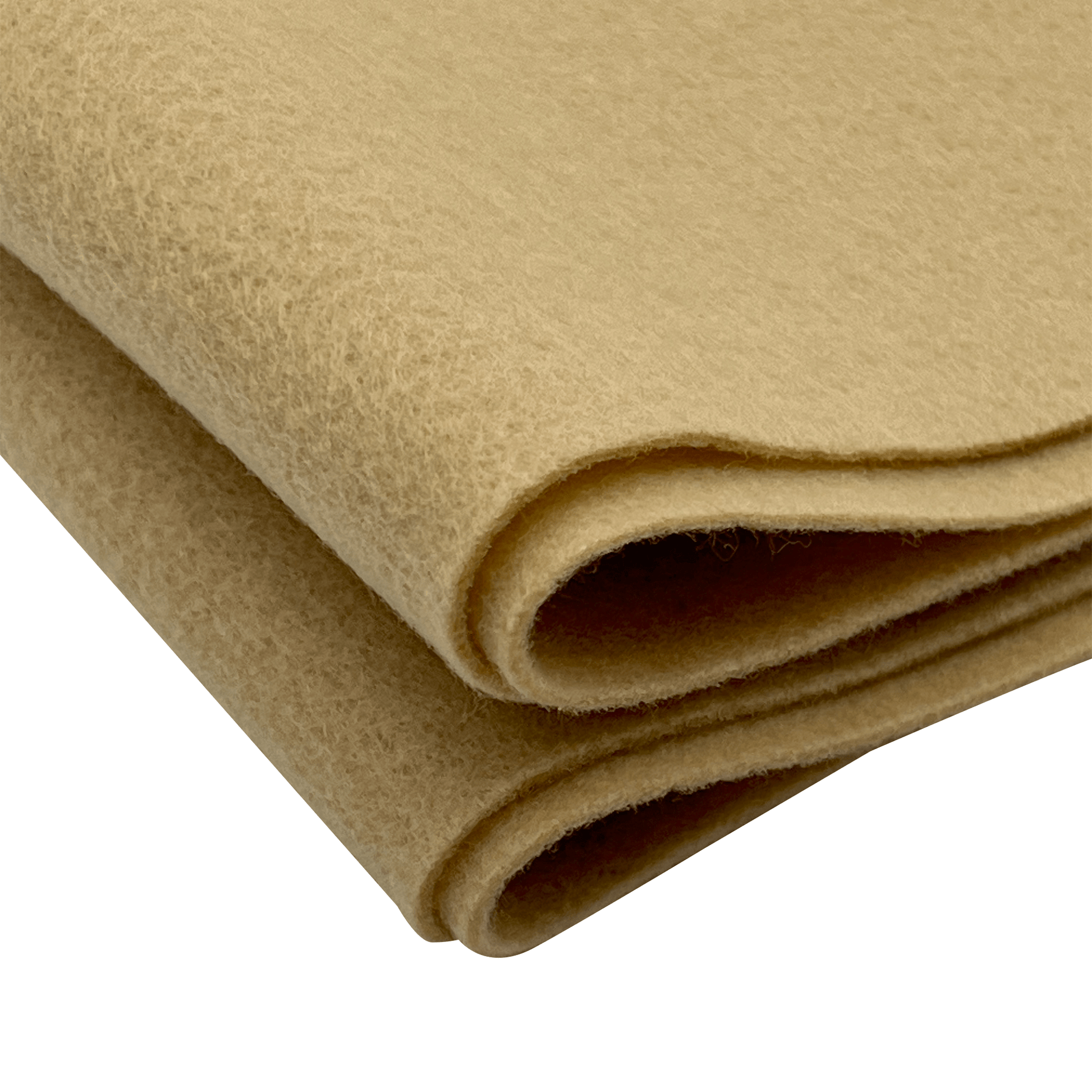 Felt Fabric |  1.6mm Thick Felt By The Yard | Taupe - EOVEA