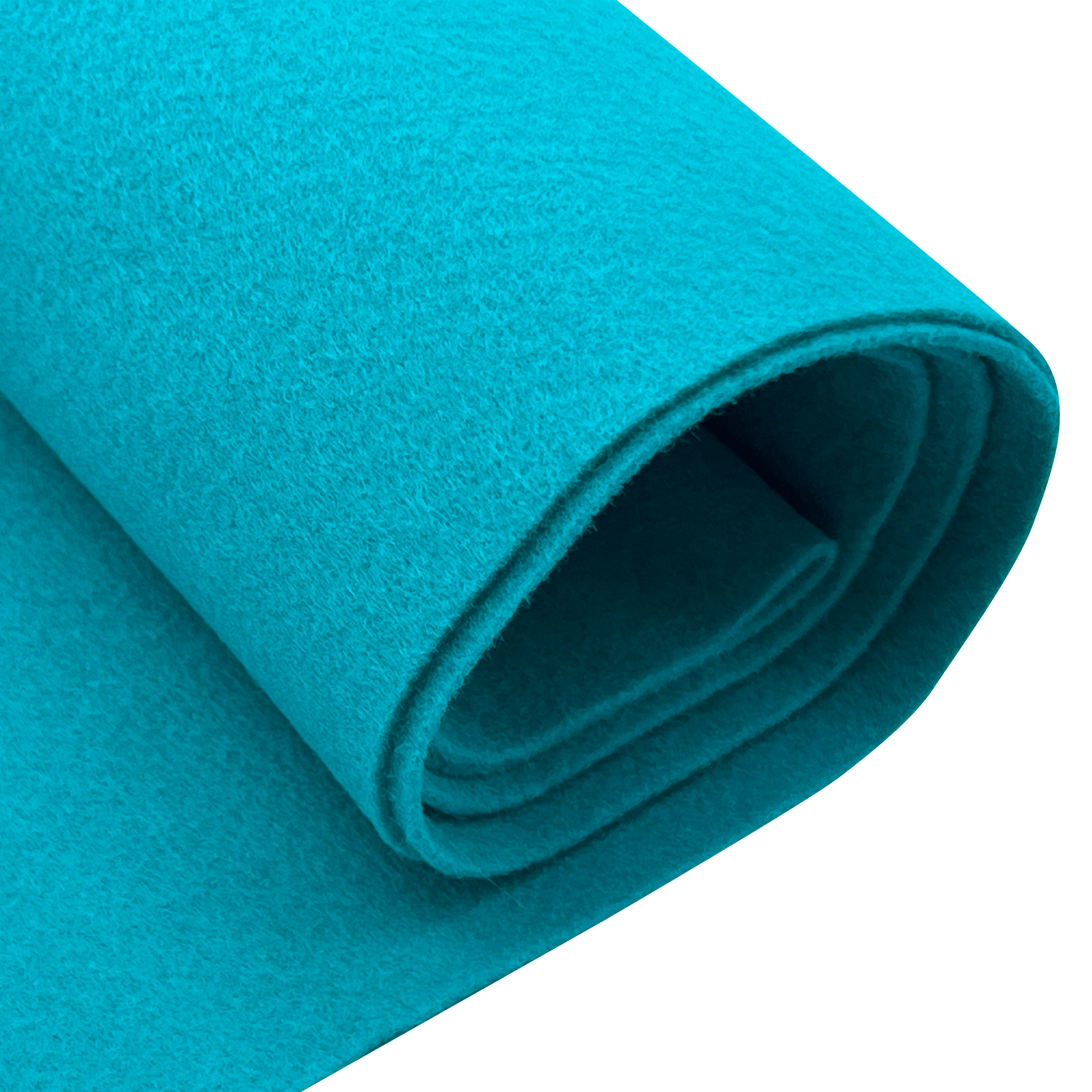 Felt Fabric |  1.6mm Thick Felt By The Yard | Turquoise - EOVEA