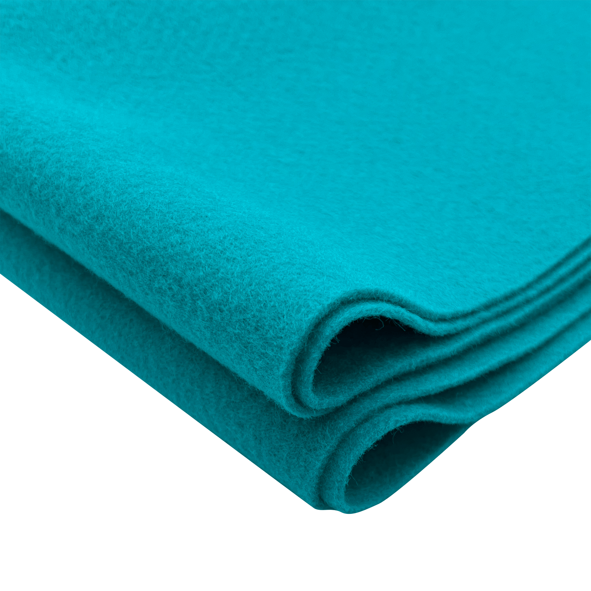 Felt Fabric |  1.6mm Thick Felt By The Yard | Turquoise - EOVEA