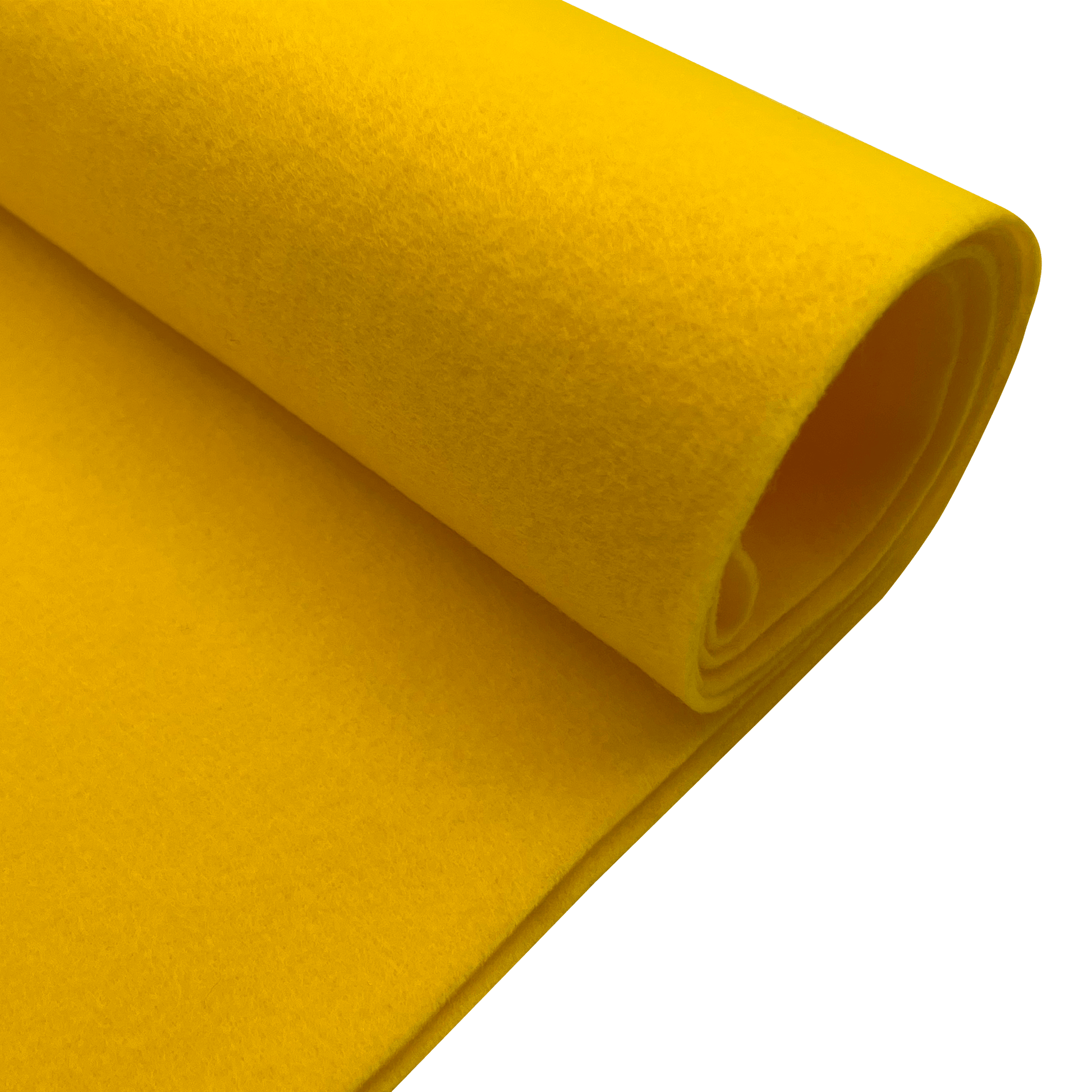 Felt Fabric |  1.6mm Thick Felt By The Yard| Yellow - EOVEA
