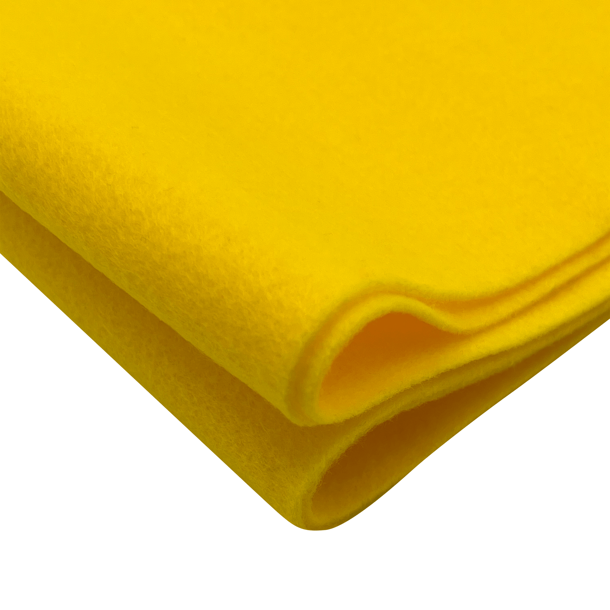 Felt Fabric |  1.6mm Thick Felt By The Yard| Yellow - EOVEA