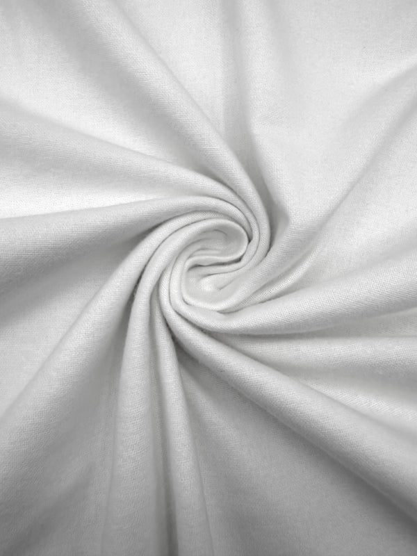 42" Wide cotton flannel fabric close-up texture detail