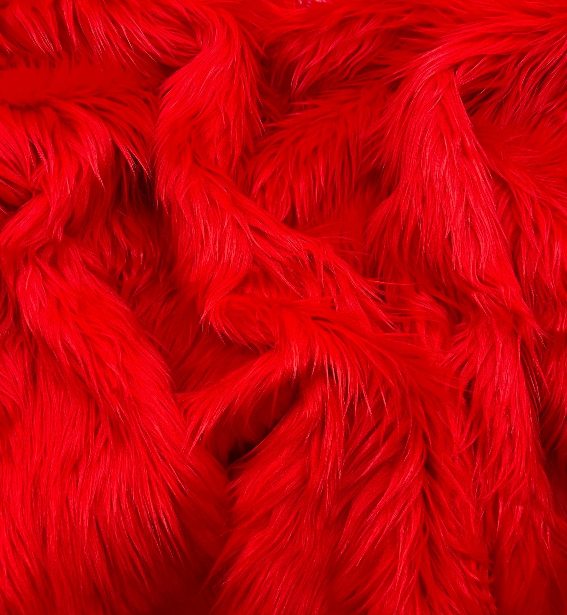Faux Fur Fabric | Fake Fur Fabric SwatchRoyal Blue One Yard - 37