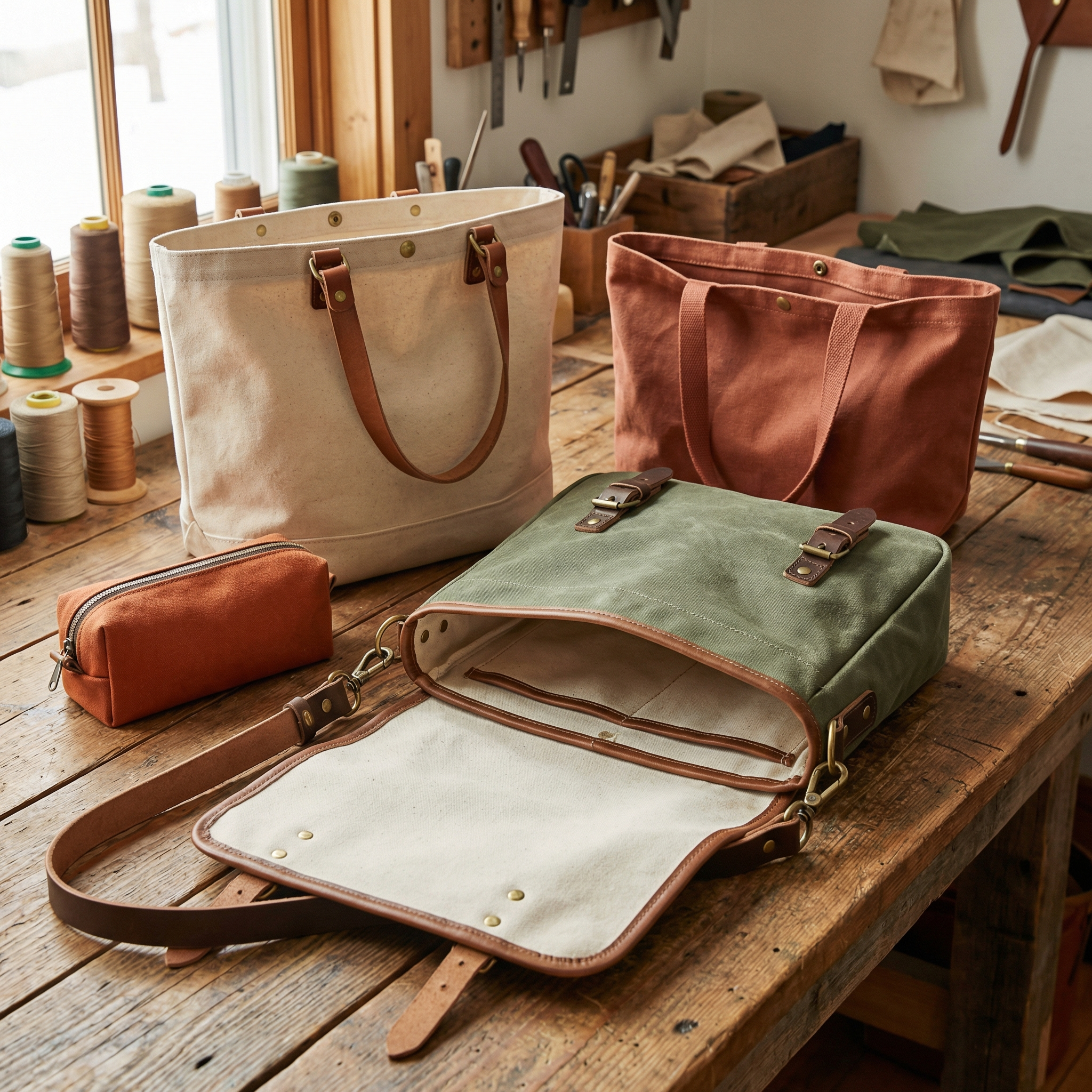 Best Canvas Fabric for Bags: Weight Guide, Bag Types, and Sewing Tips