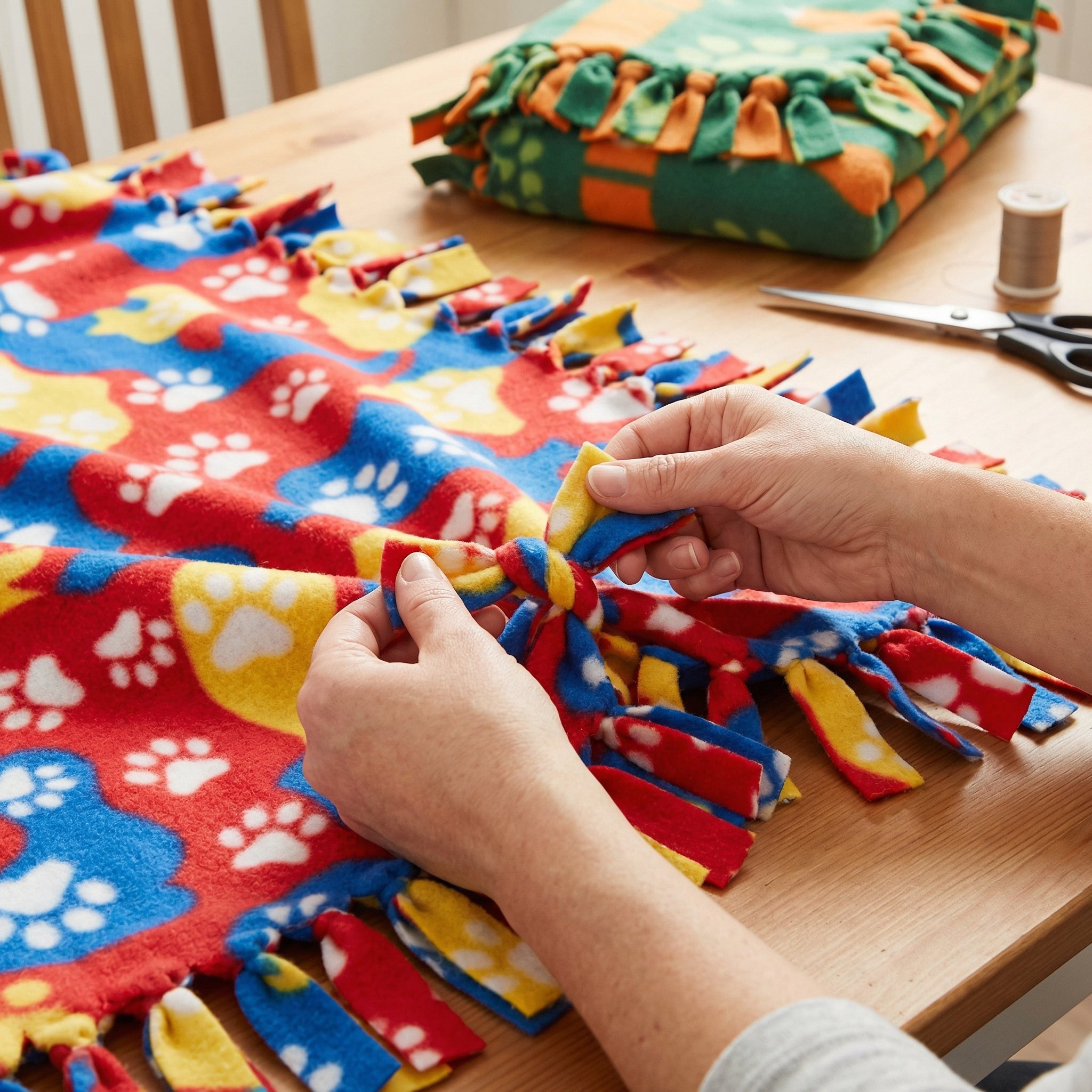 Best Fabric for Tie Blankets: No-Sew Fleece Blanket Guide