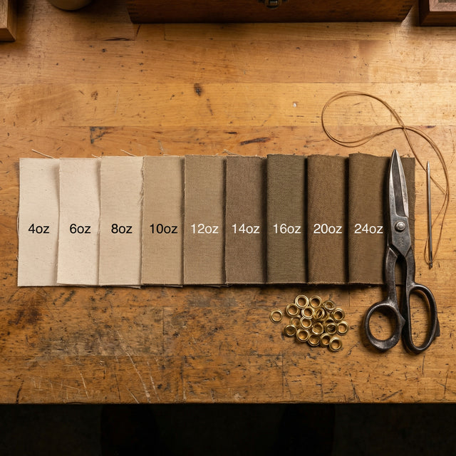 Canvas Weight Guide: 4oz to 24oz Explained with Project Recommendations