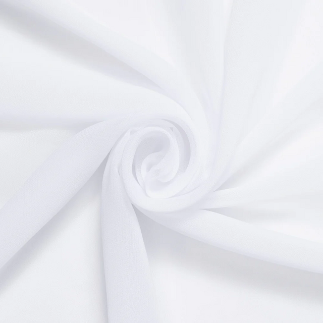 How Much Chiffon Do You Need? Wedding Arch & Backdrop Yardage Guide