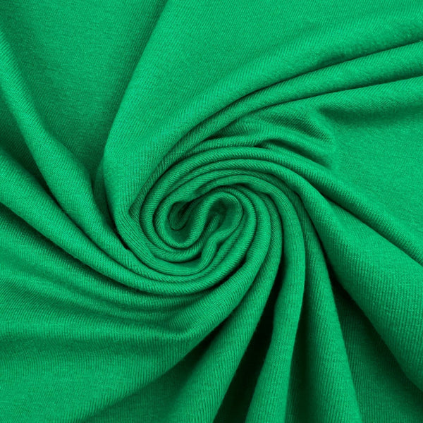 Cotton spandex jersey fabric by the yard