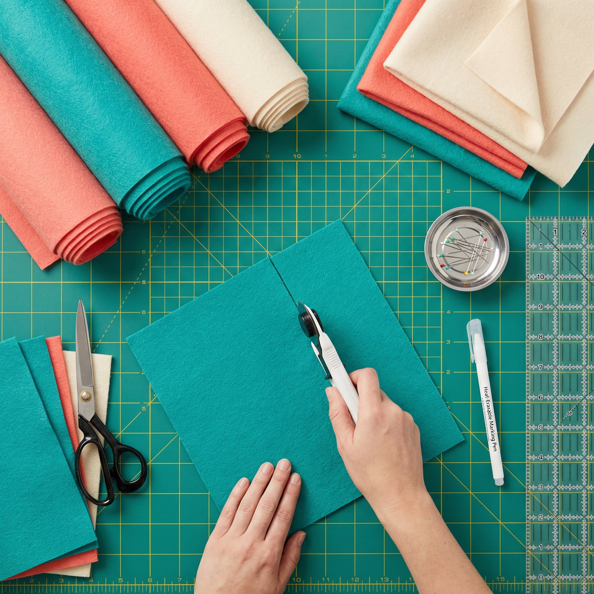 How to Work with Acrylic Felt Fabric: Tips, Techniques & Tools