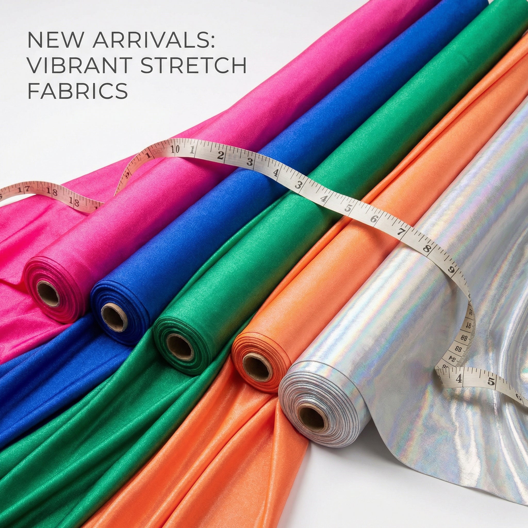Stretch Your Creativity: Spandex & More by the Yard at Our Online Store