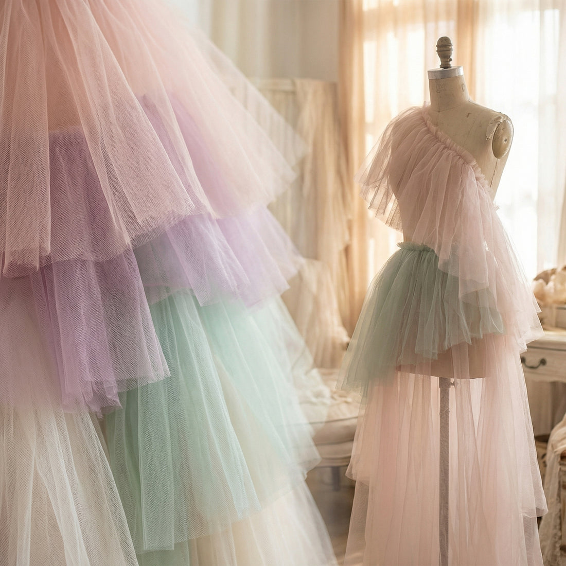 What Is Tulle Fabric? Types, Uses, and How to Work with Tulle