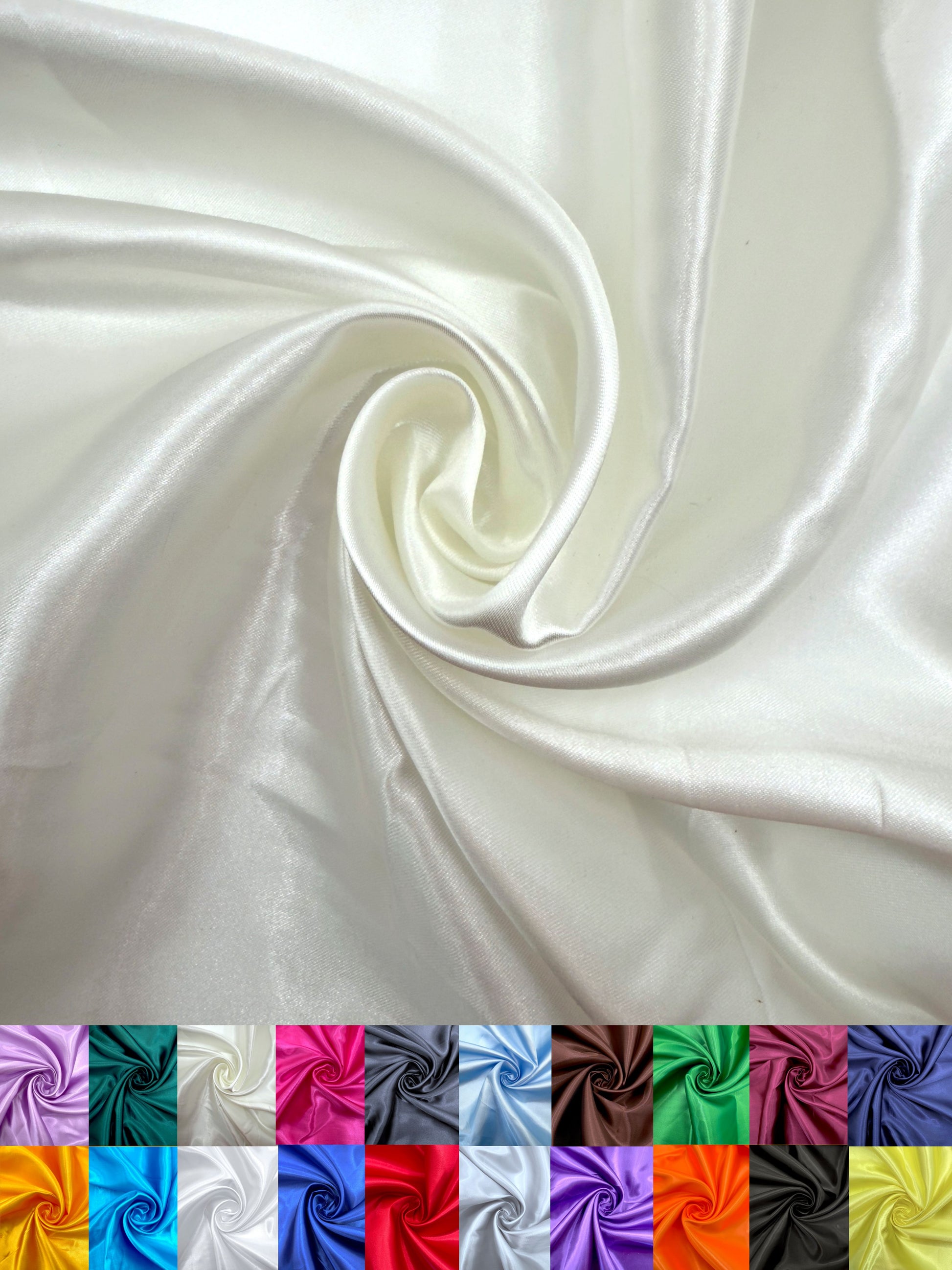 Satin Fabric by the Yard