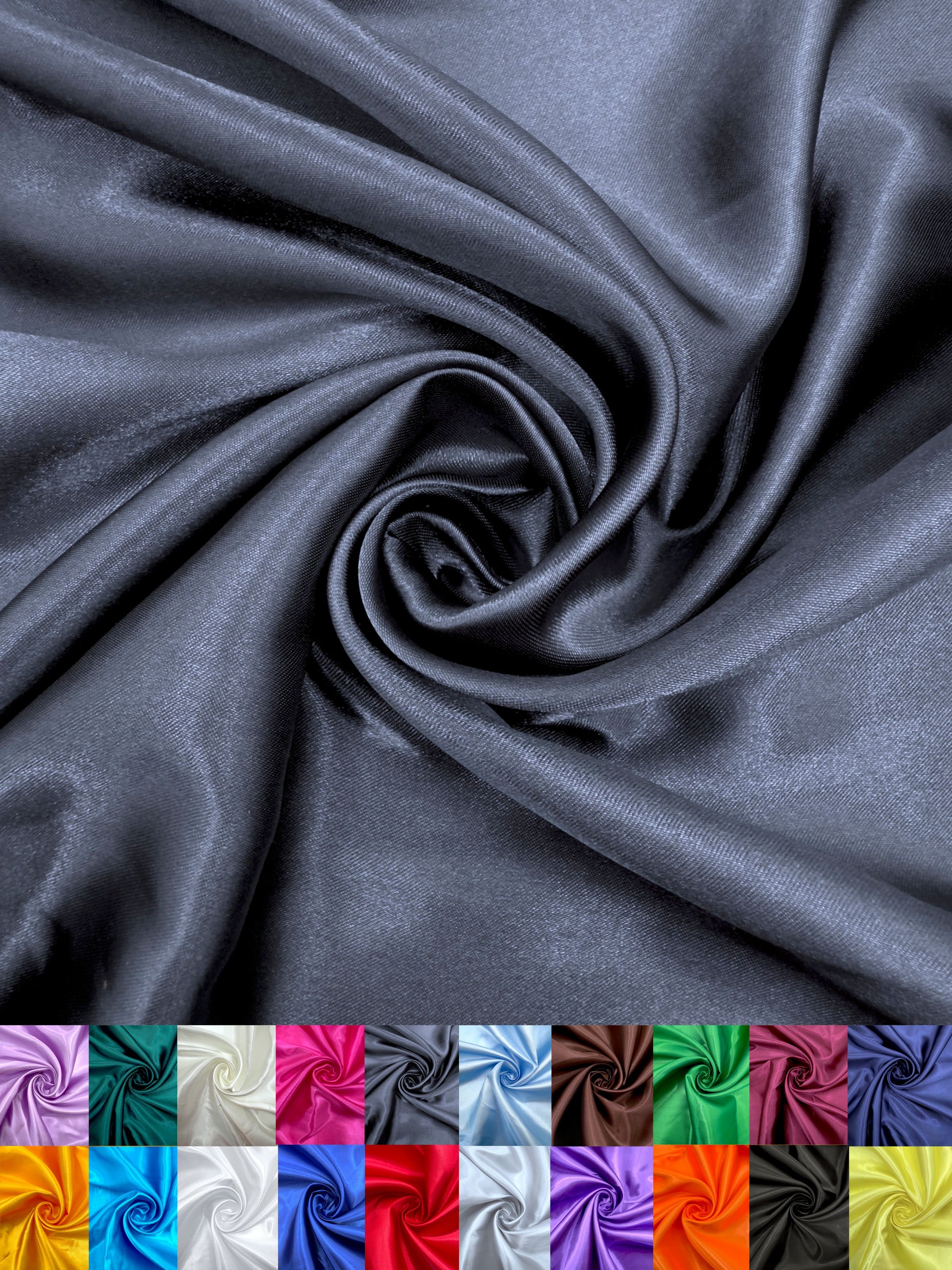 Satin Fabric by the Yard