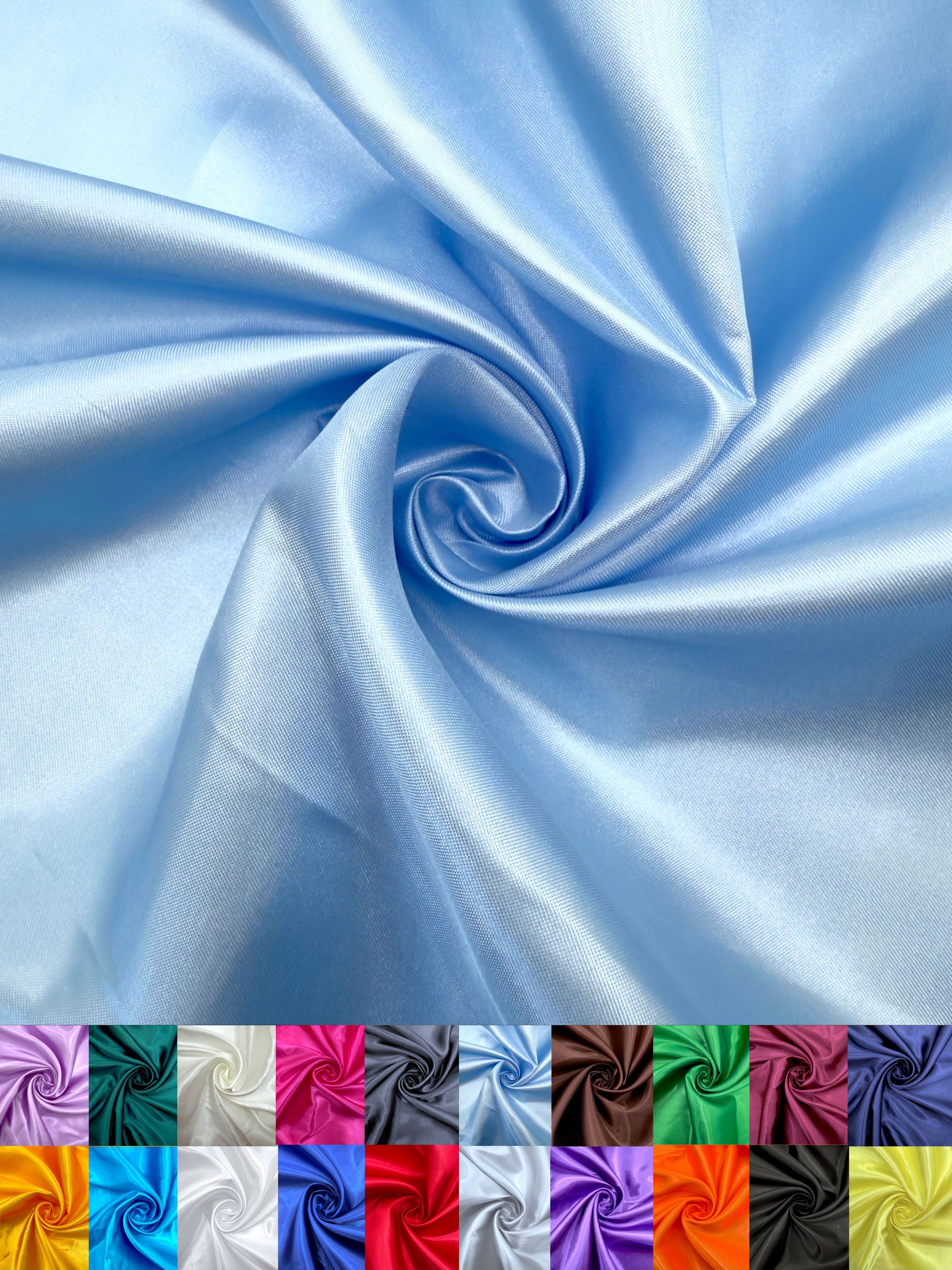 Satin Fabric by the Yard