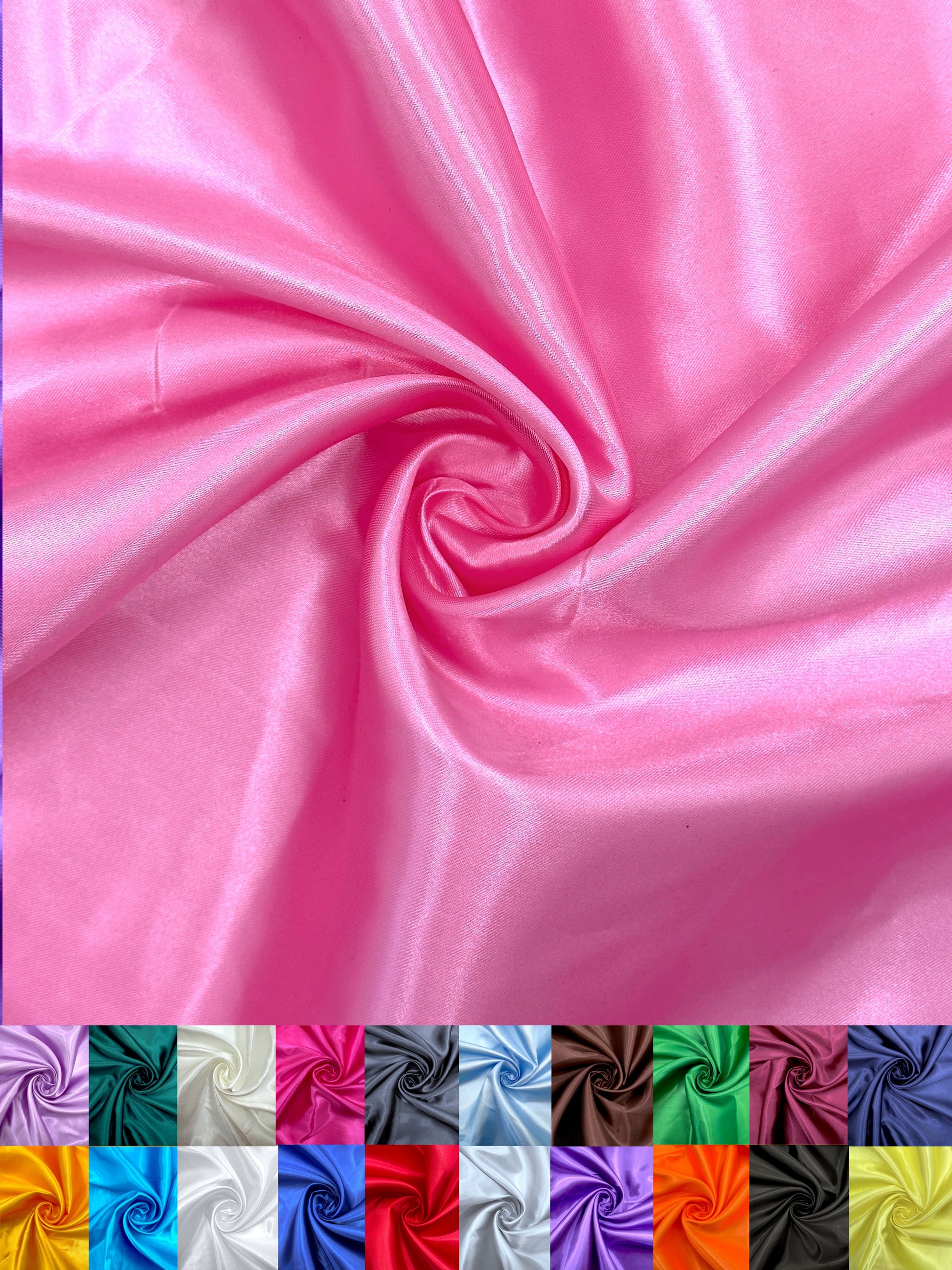 Satin Fabric by the Yard