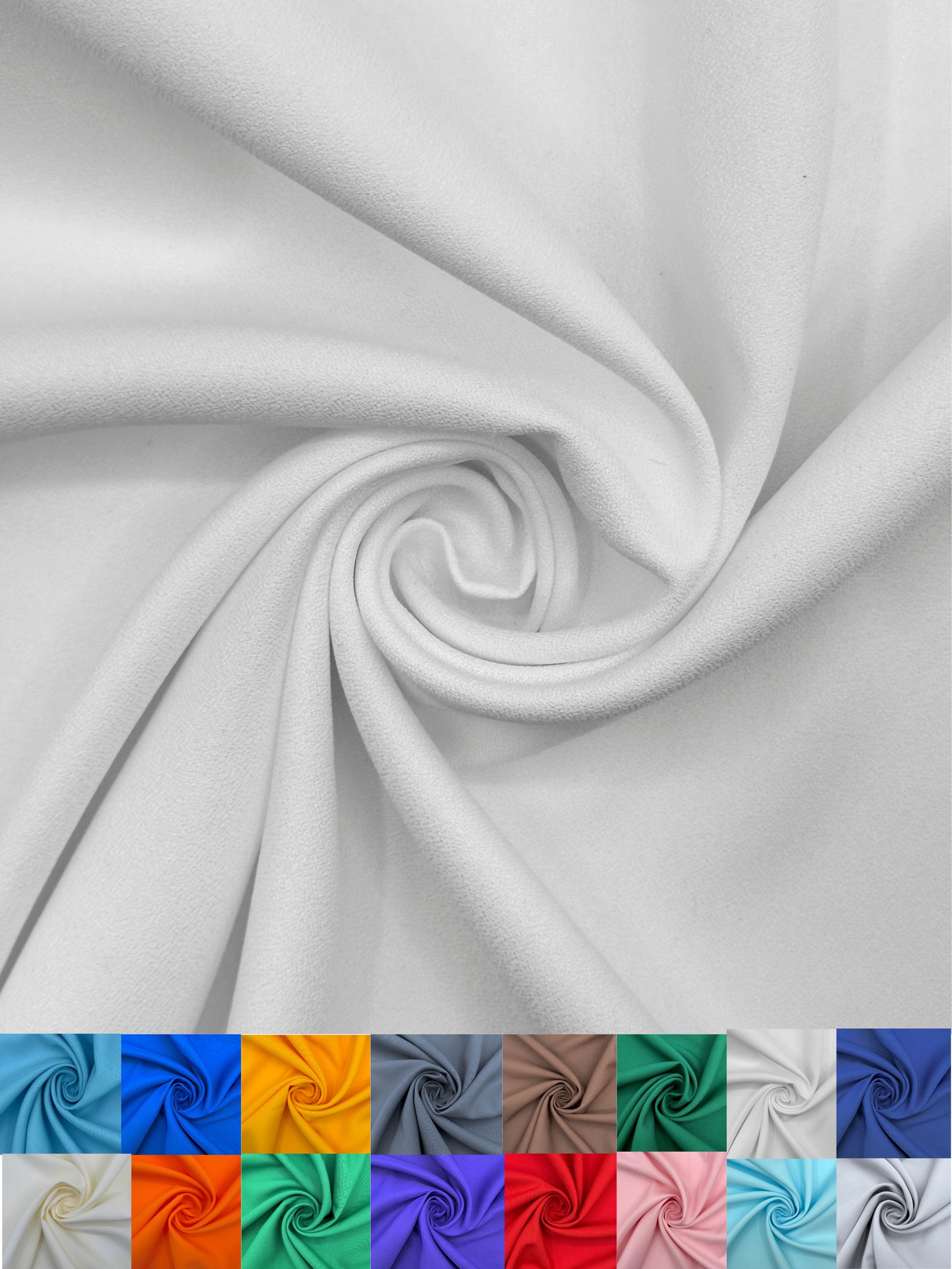 EOVEA Polyester Poplin Fabric Roll – 60" Wide, 120 Yards
