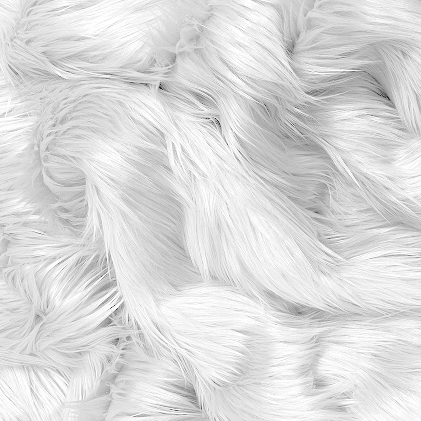 Eovea  Shaggy Faux Fur Fabric by The Yard