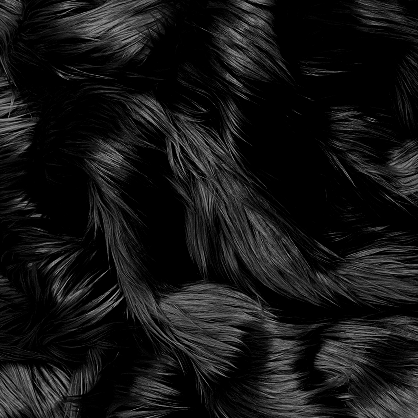 Eovea  Shaggy Faux Fur Fabric by The Yard