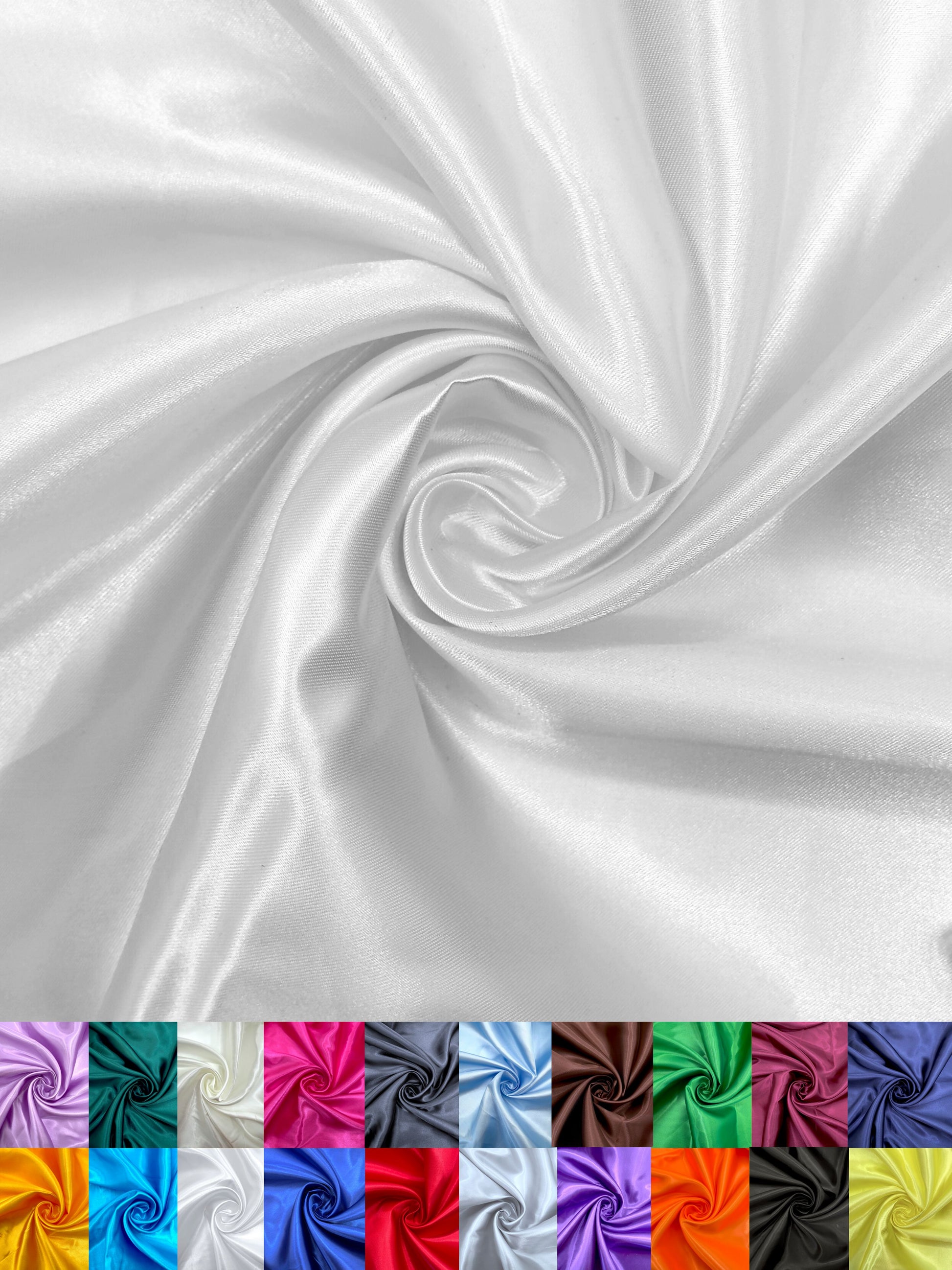 Satin Fabric by the Yard
