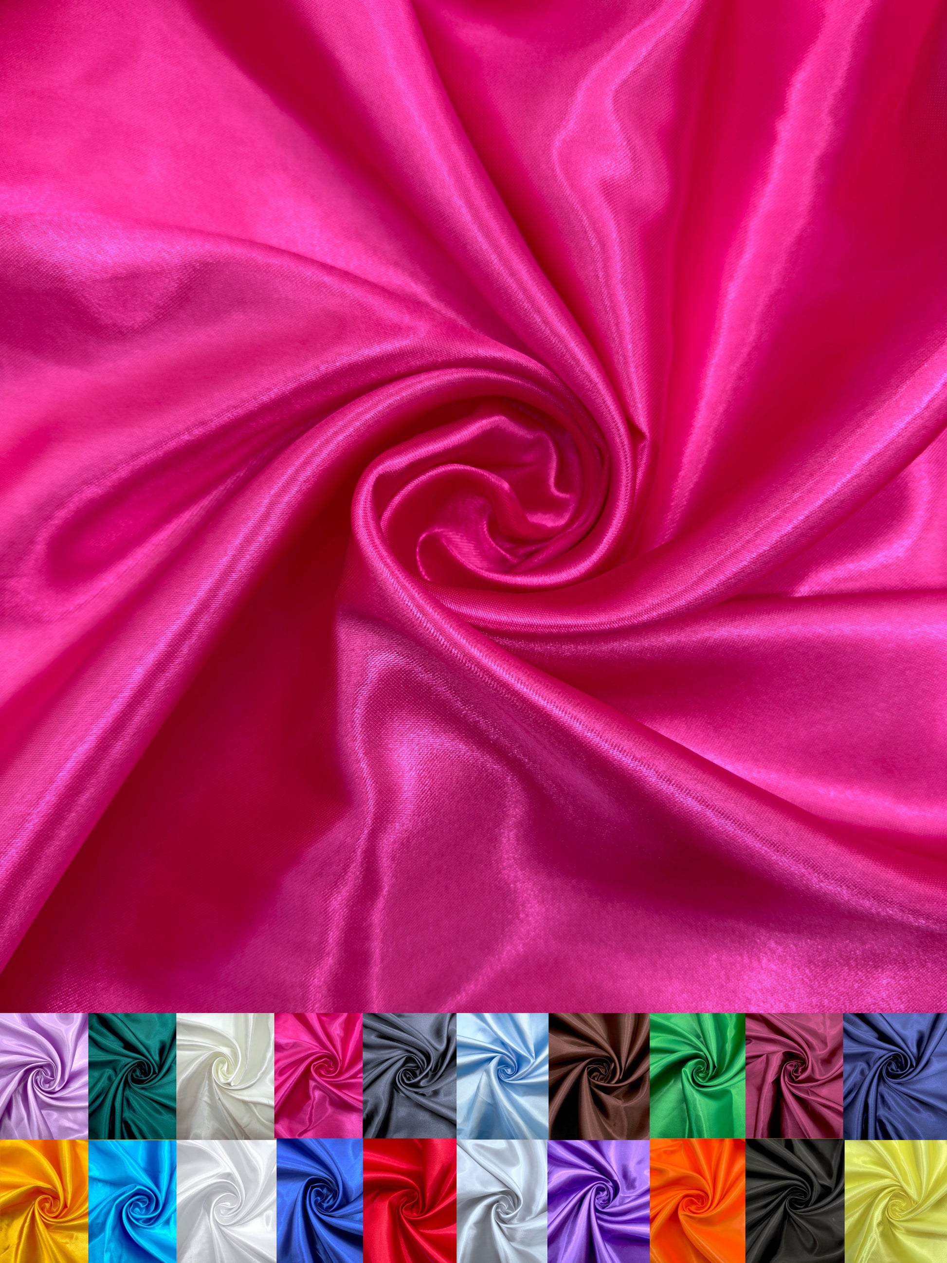 Satin Fabric by the Yard