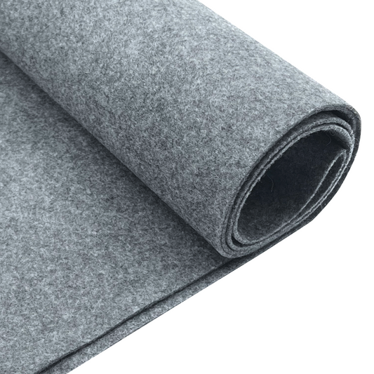 EOVEA | Acrylic Felt Fabric | Charcoal Grey