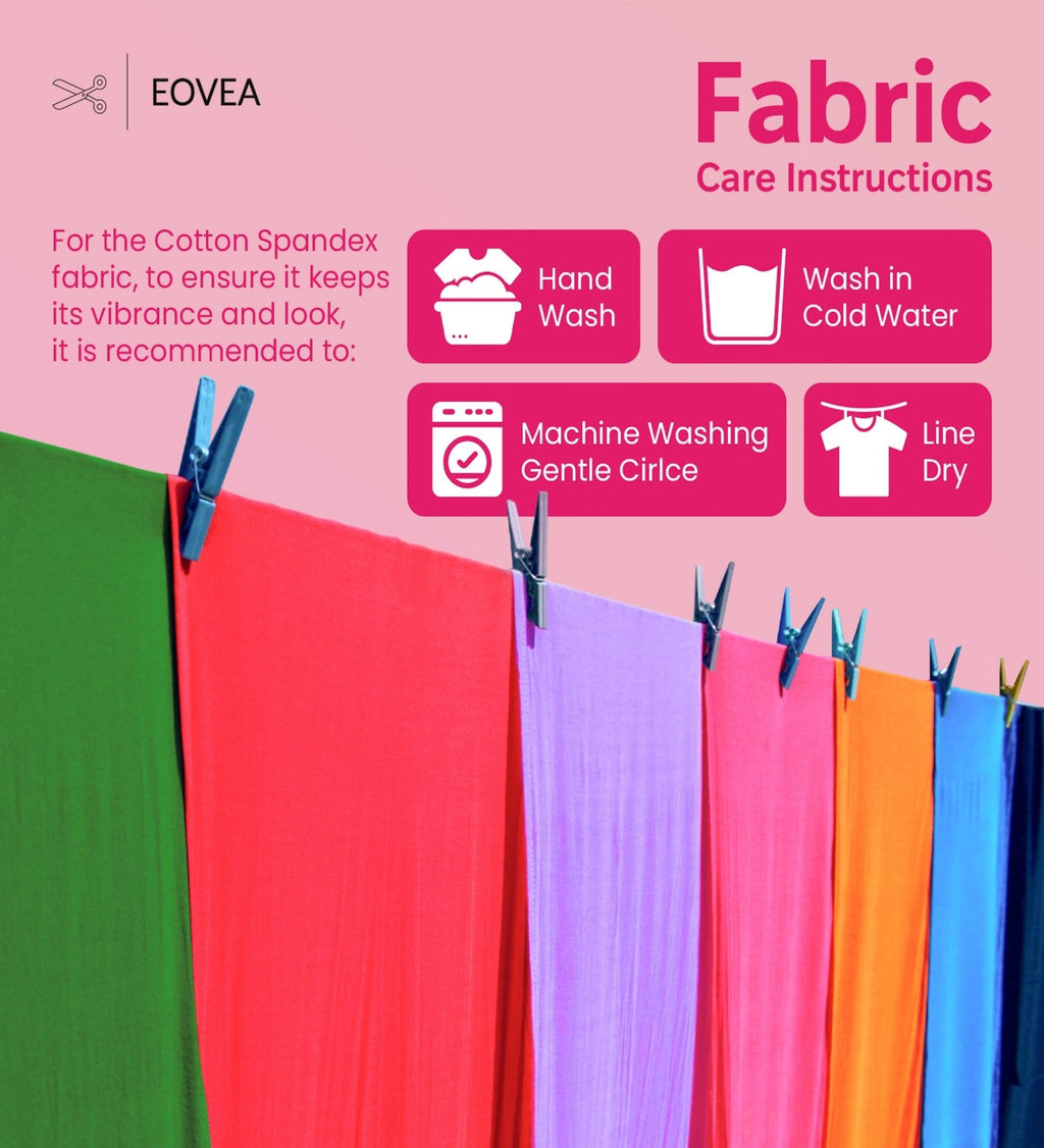 Cotton Spandex Fabric | Spandex & Cotton T-Shirt Fabric 10 oz | Fuchsia - EOVEA