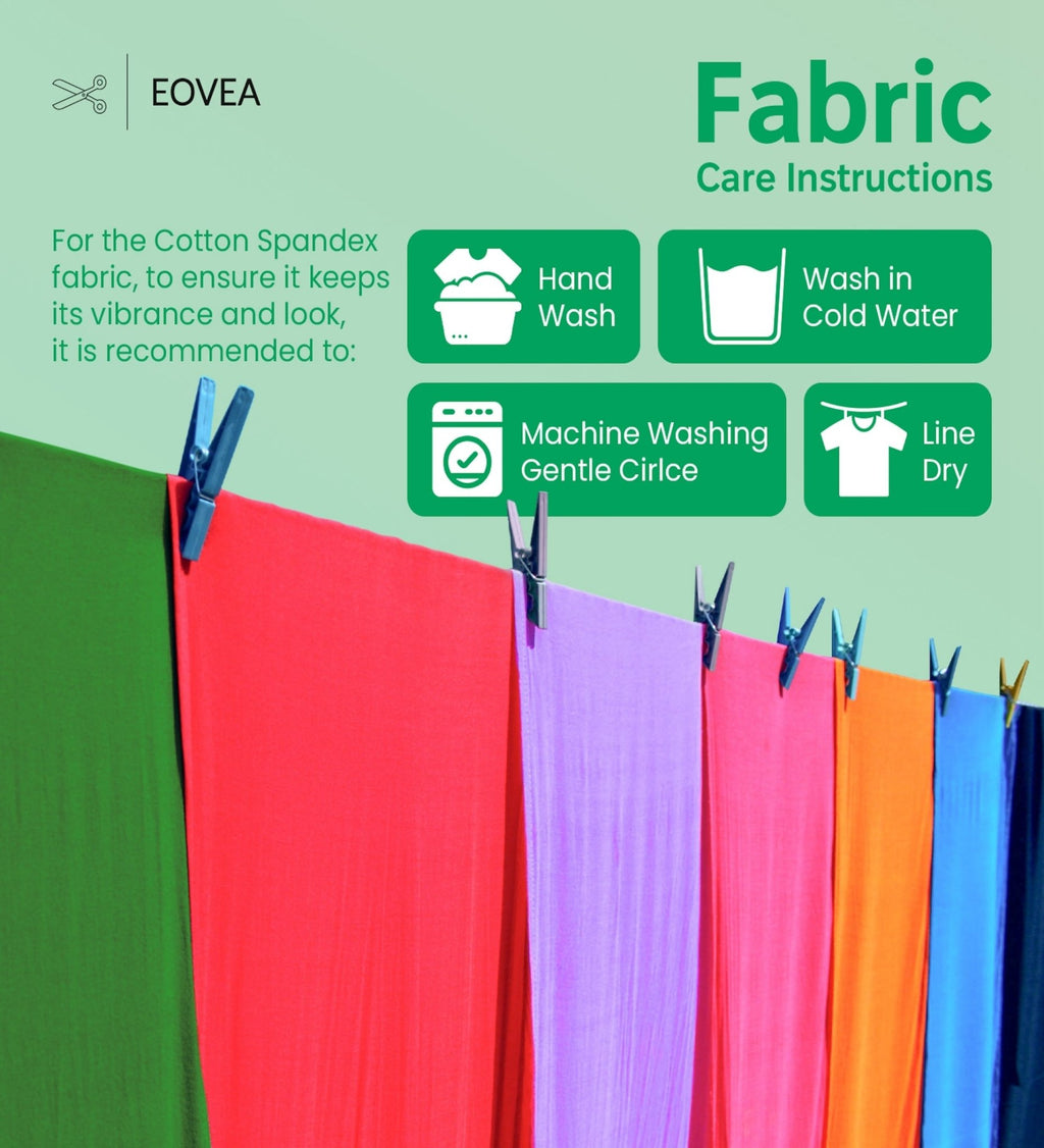 Cotton Spandex Fabric | Spandex & Cotton T-Shirt Fabric 10 oz | Kelly Green - EOVEA