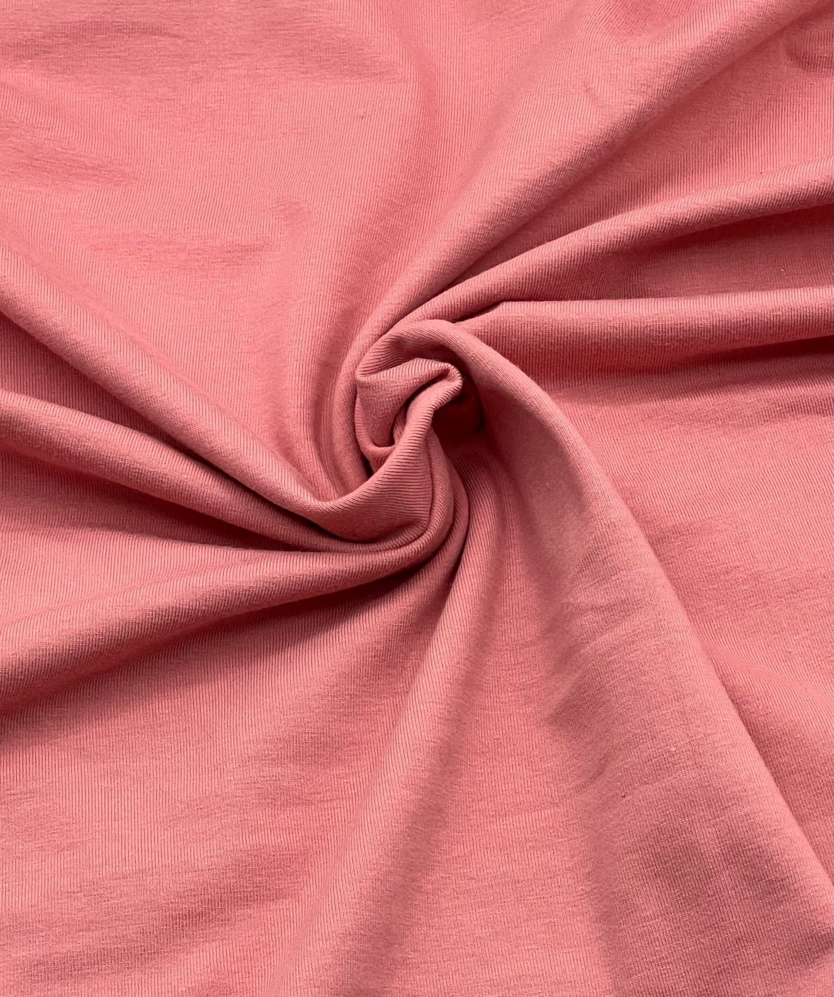 Cotton Spandex Jersey Fabric - Dusty Pink