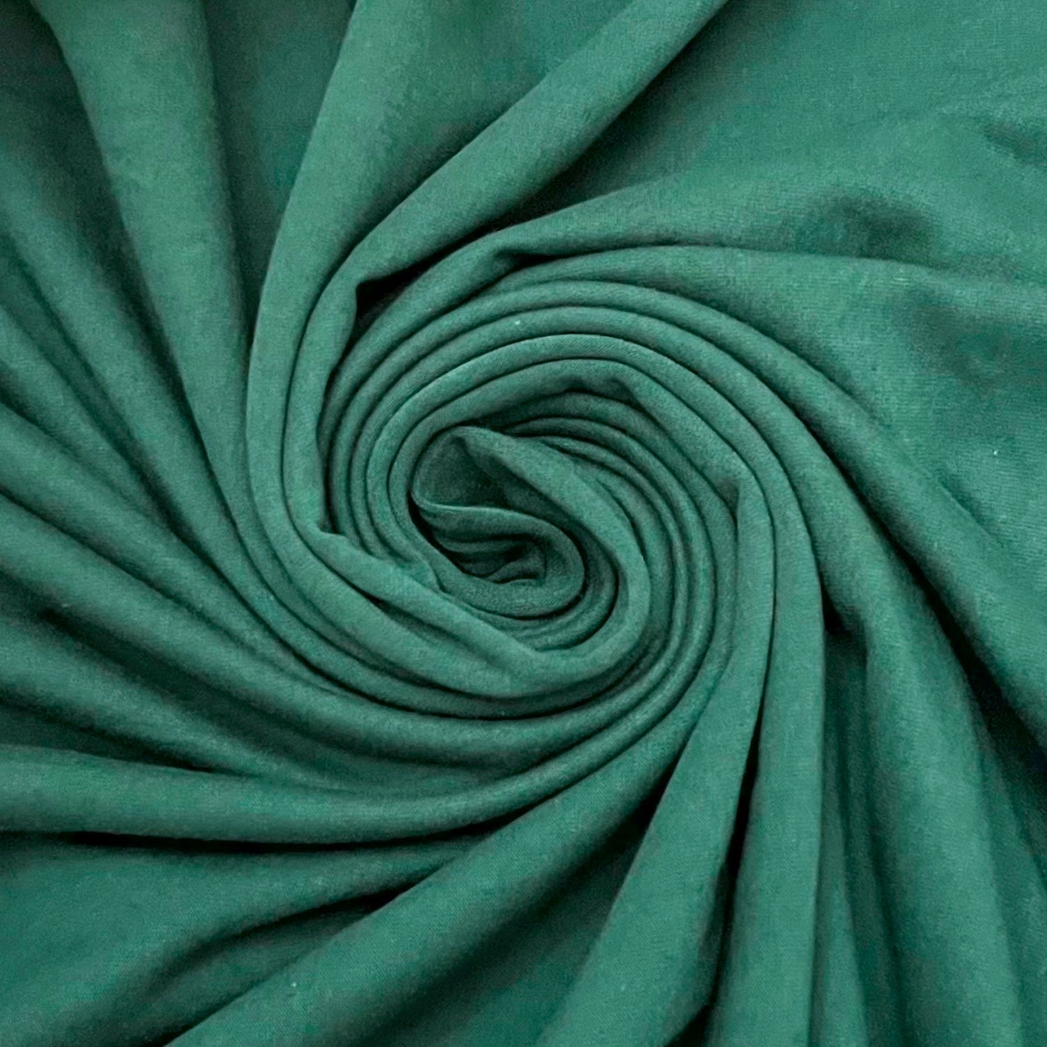Cotton Spandex Jersey Fabric - Ever Green