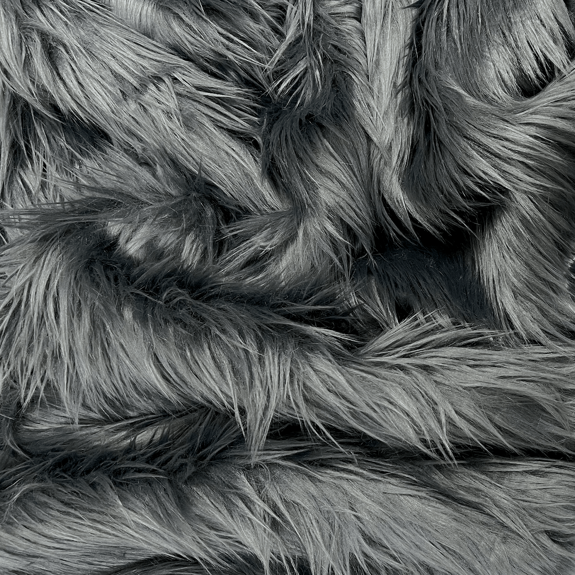 Faux Fur - Dark Grey