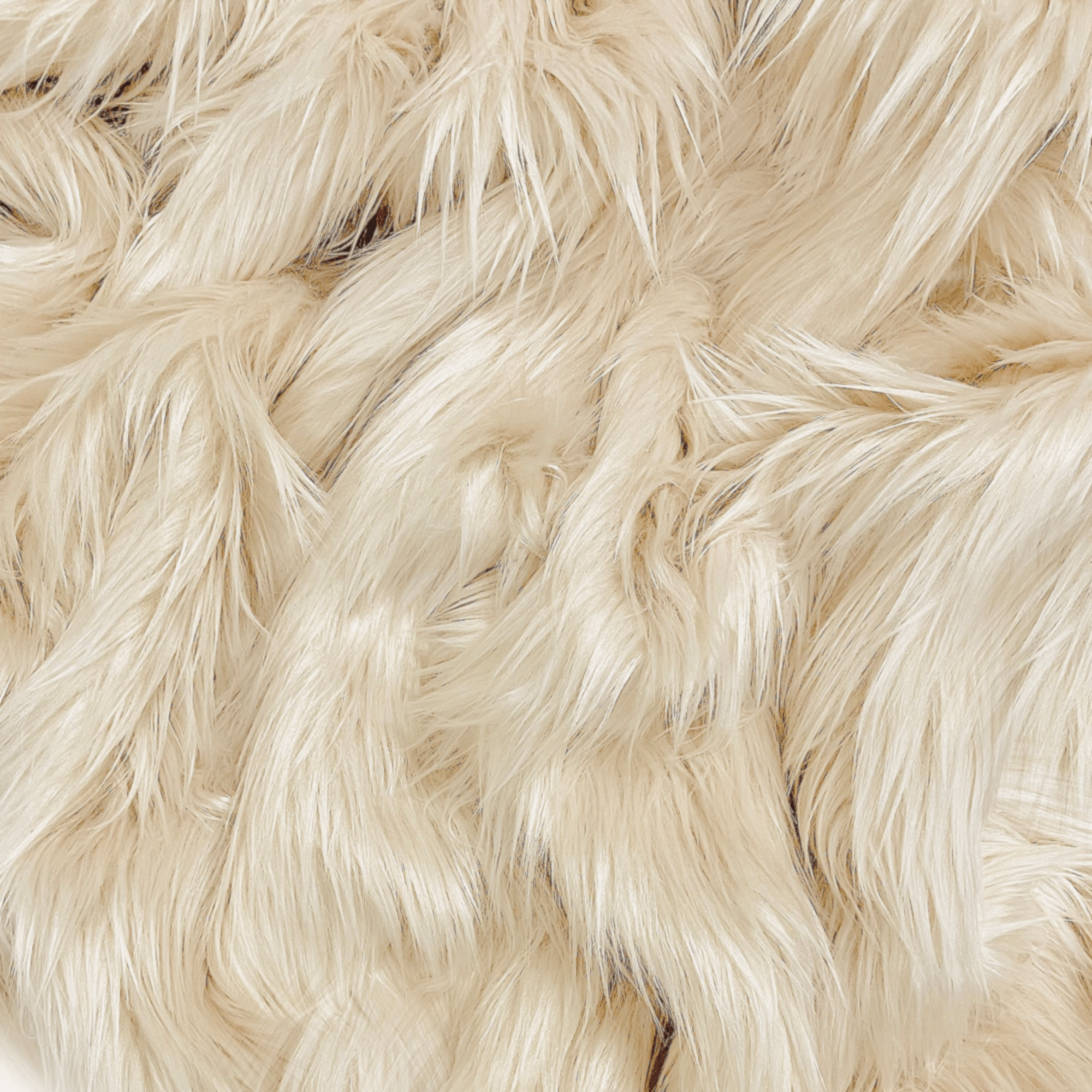 Faux Fur Fabric | Fake Fur Fabric | Latte - EOVEA