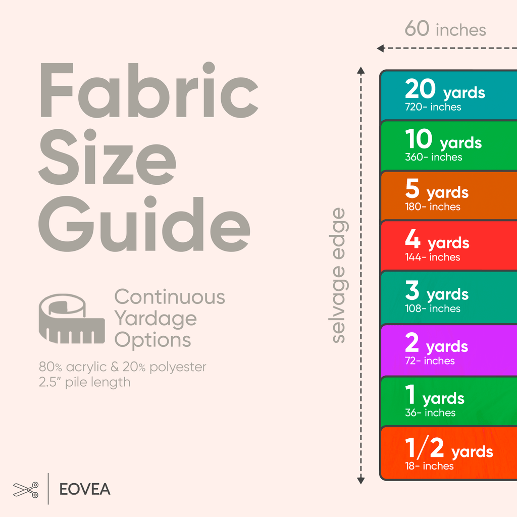 Faux Fur Fabric | Fake Fur Fabric | Silver - EOVEA