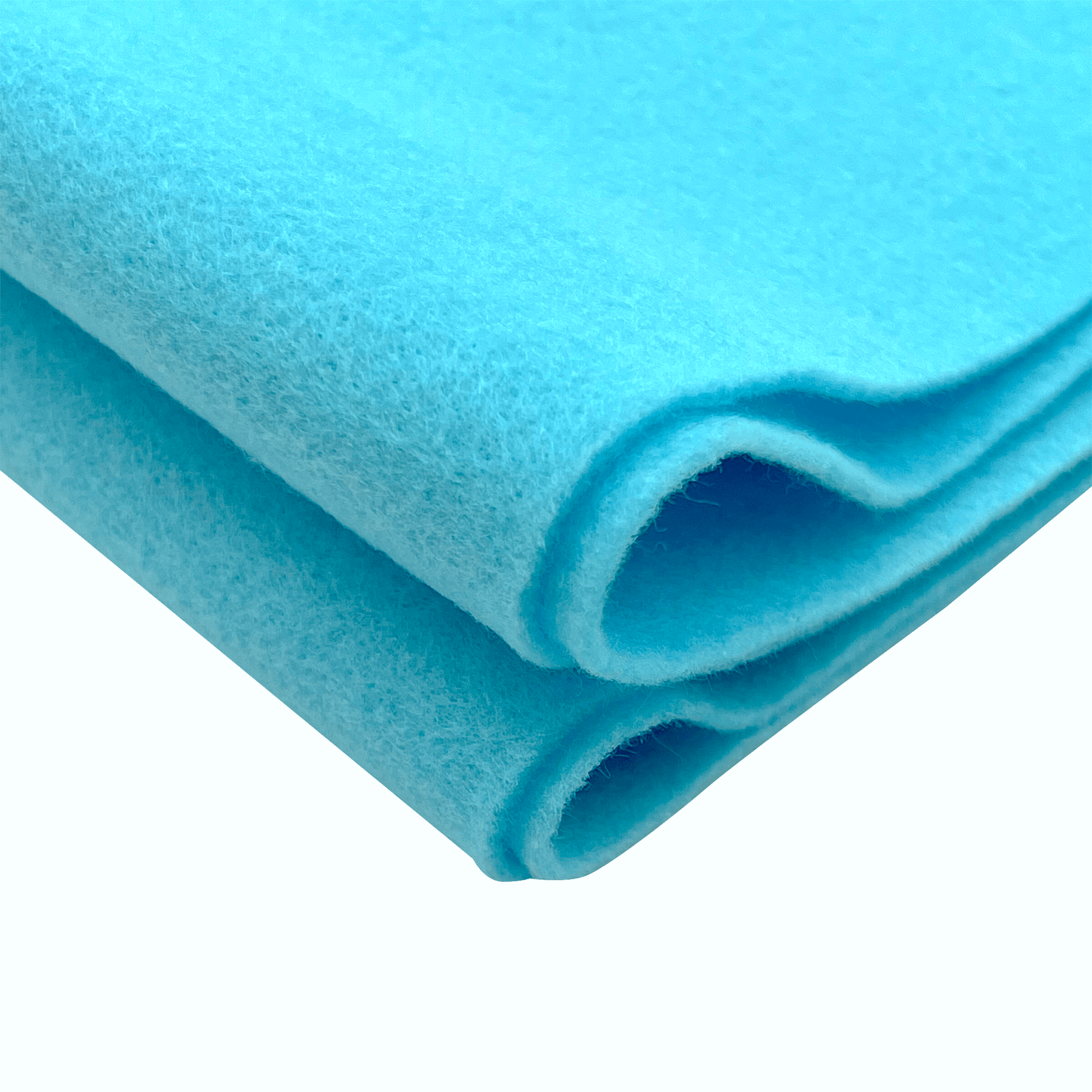 Felt Fabric |  1.6mm Thick Felt By The Yard | Baby Blue - EOVEA
