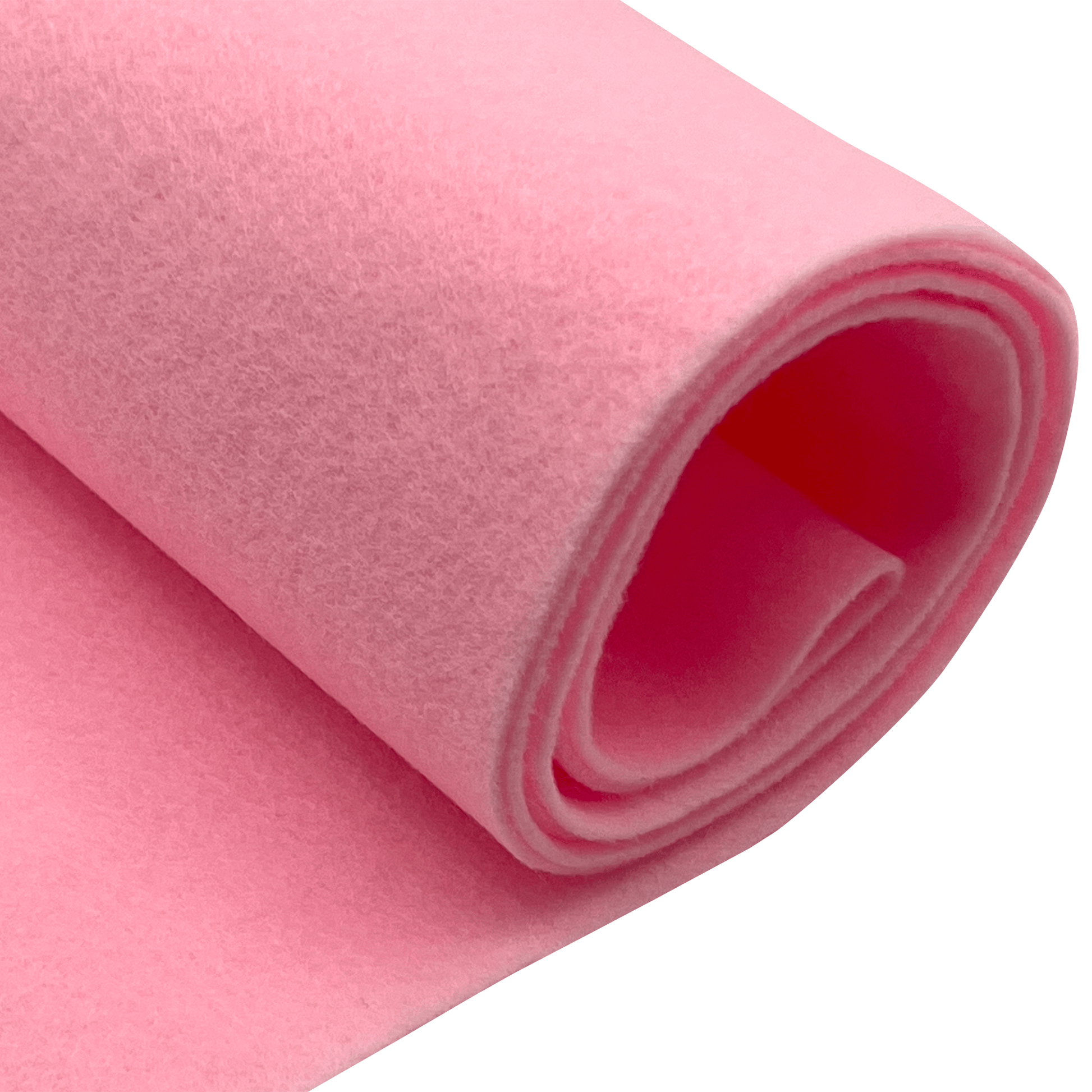 Felt Fabric |  1.6mm Thick Felt By The Yard | Baby Pink - EOVEA