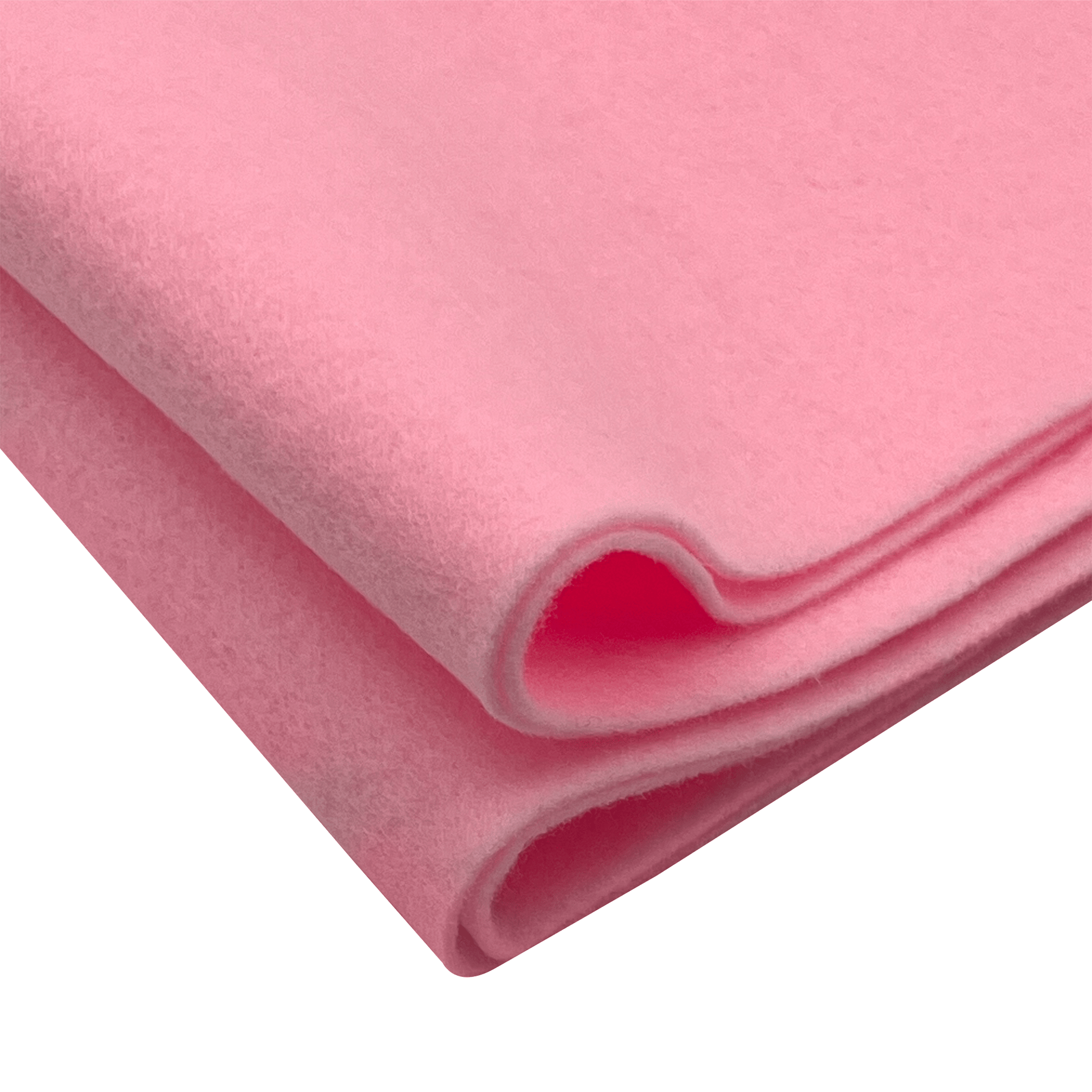 Felt Fabric |  1.6mm Thick Felt By The Yard | Baby Pink - EOVEA