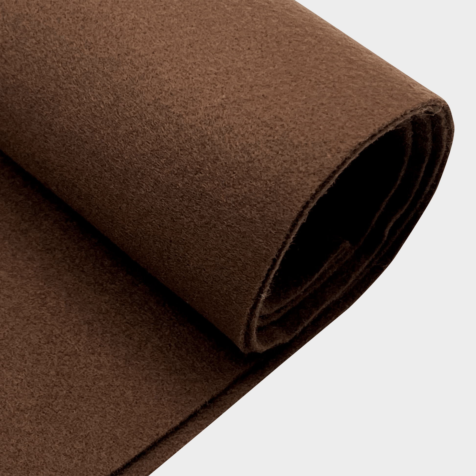 Felt Fabric |  1.6mm Thick Felt By The Yard | Brown - EOVEA