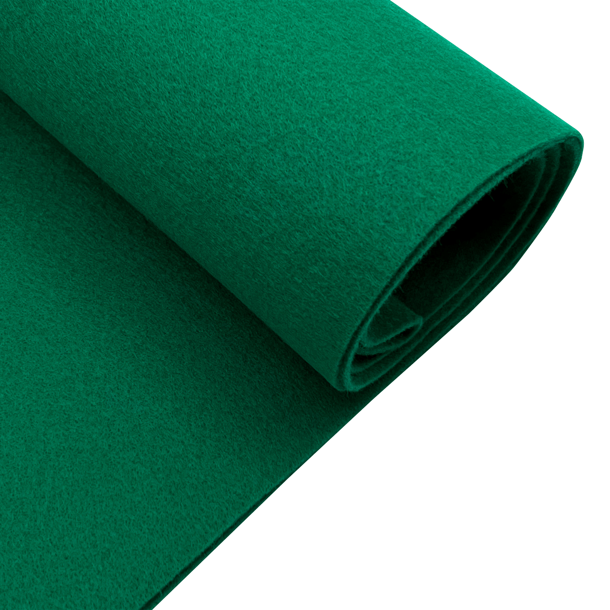 Felt Fabric |  1.6mm Thick Felt By The Yard | Kelly Green - EOVEA