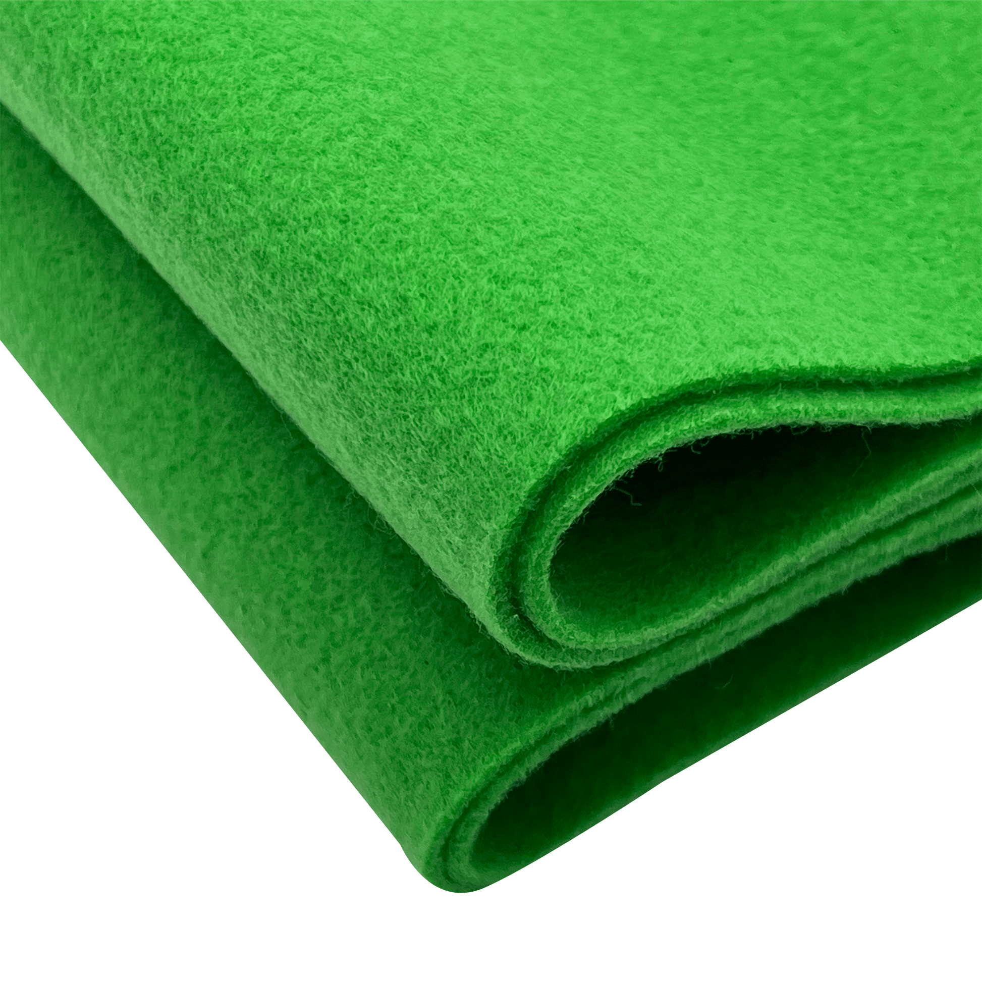 Felt Fabric |  1.6mm Thick Felt By The Yard | Lime Green - EOVEA