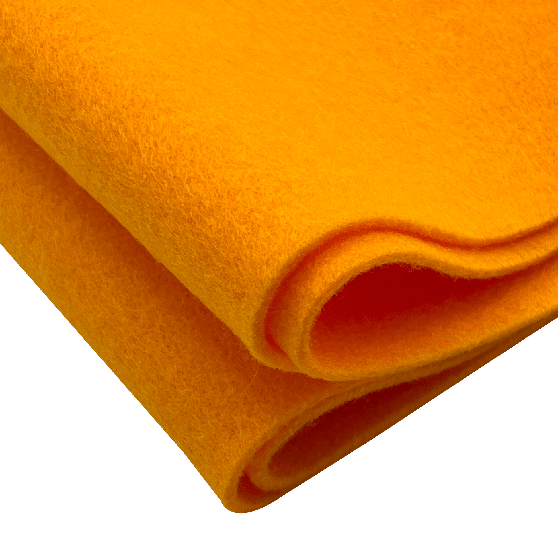 Felt Fabric |  1.6mm Thick Felt By The Yard | Mango - EOVEA