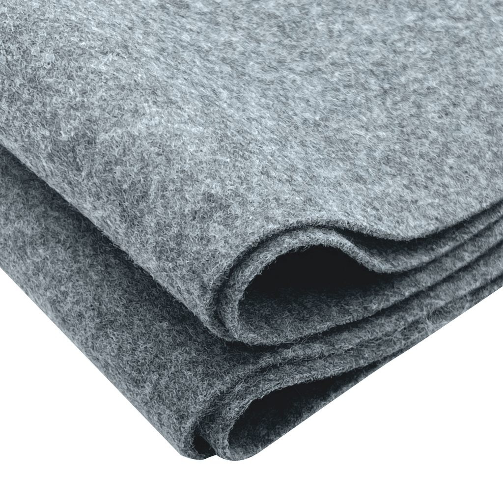Felt Fabric | 3.2 mm Thick Acrylic Felt By The Yard | Charcoal Grey - EOVEA