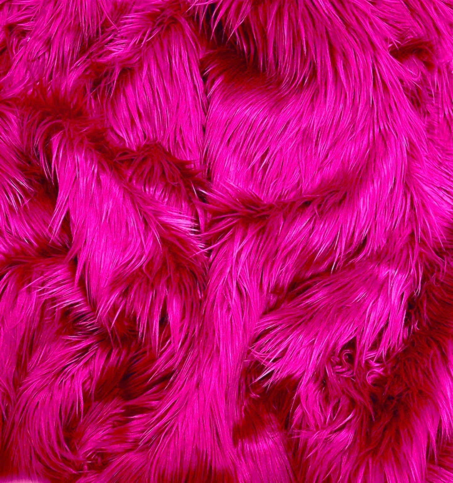 Eovea  Shaggy Faux Fur Fabric by The Yard