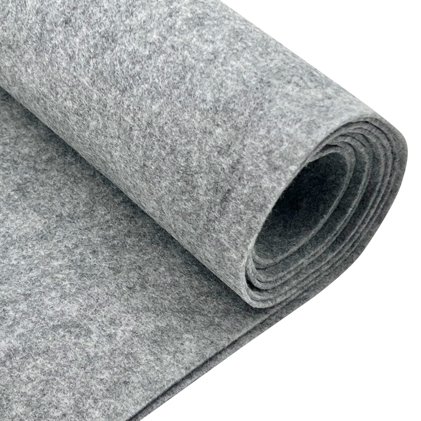 EOVEA | Acrylic Felt Fabric | Heather Grey