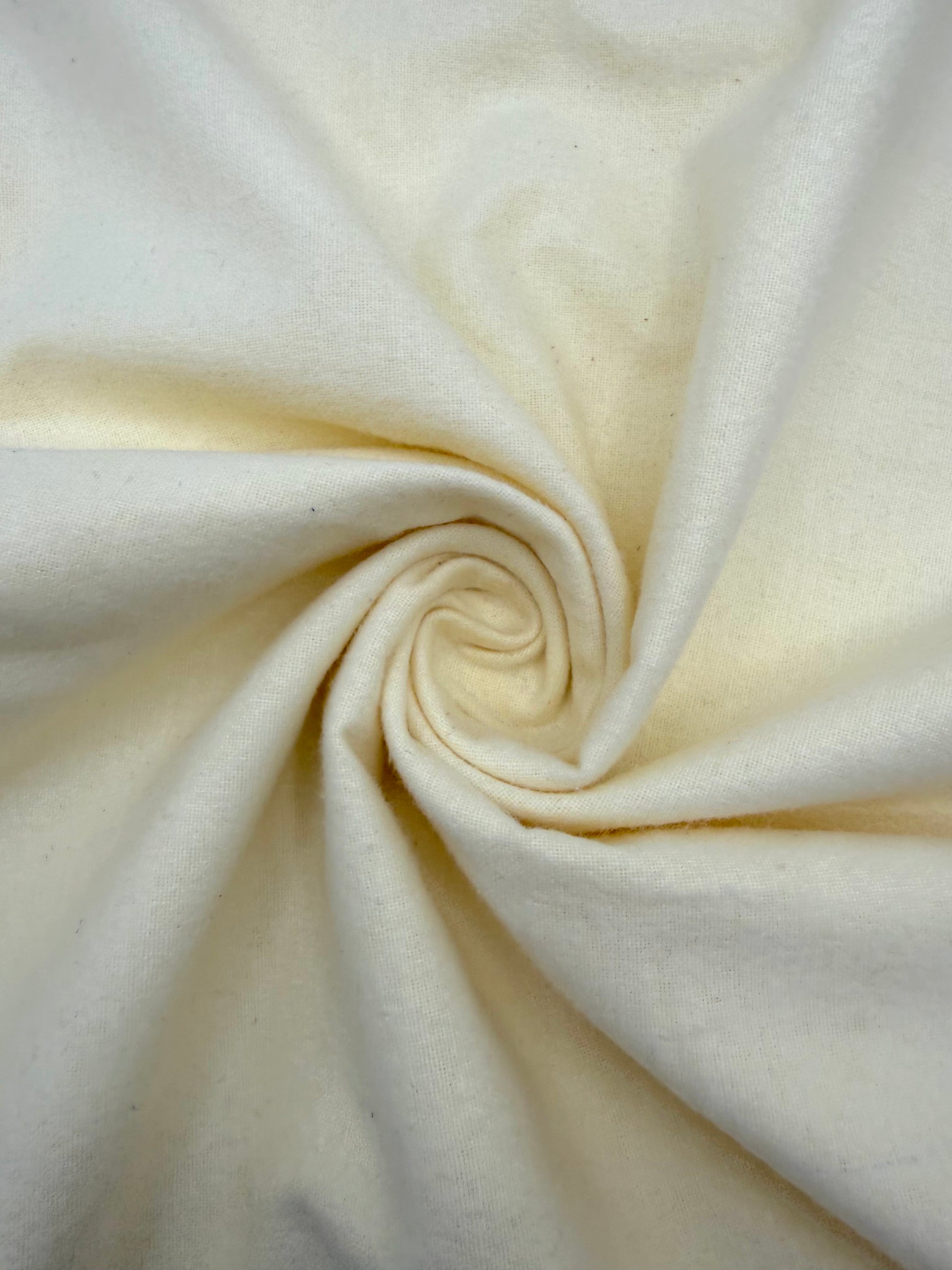 solid 100% cotton flannel fabric 42 inch wide 50 yard roll in beige