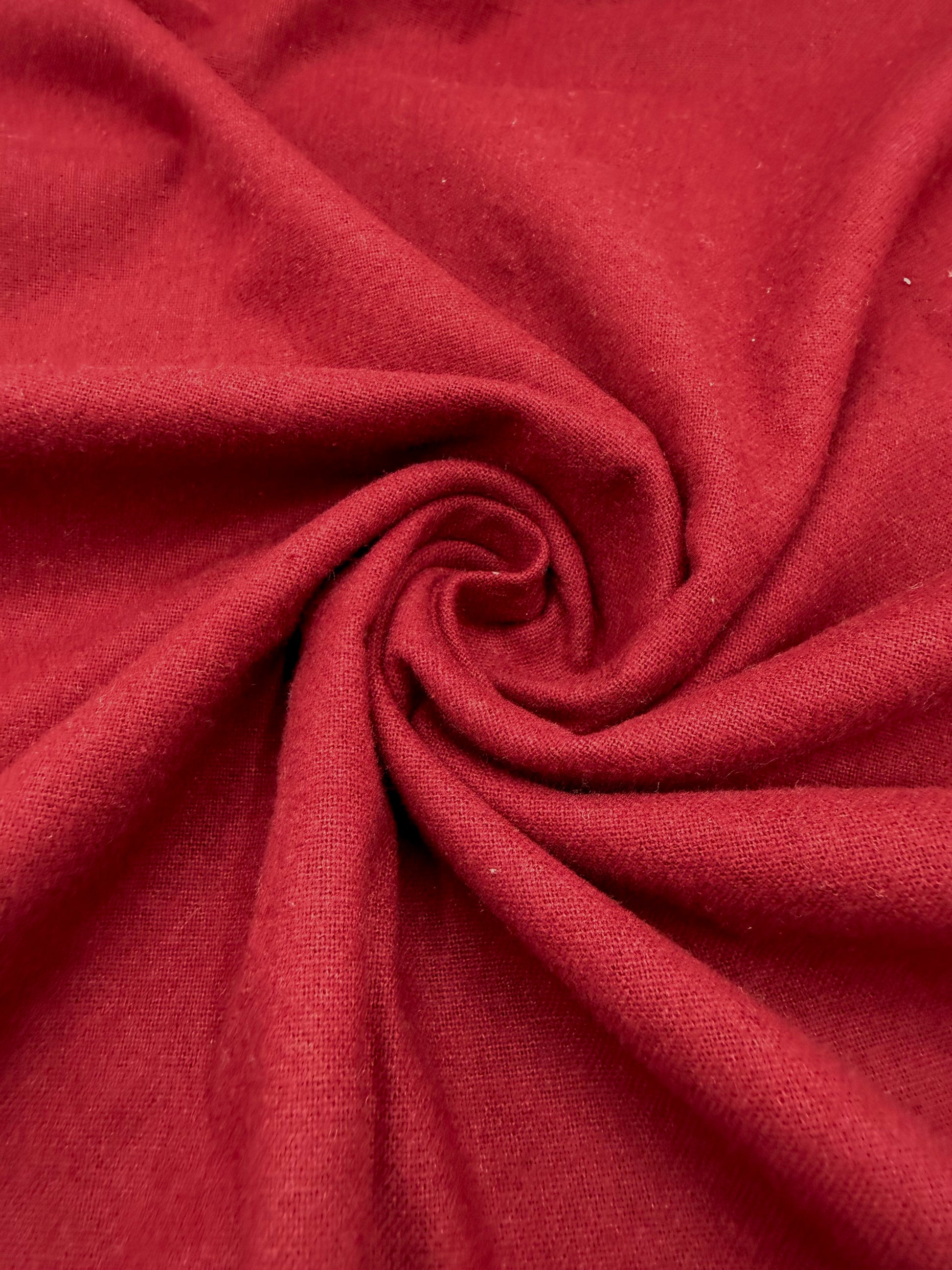 cotton flannel fabric full bolt width view