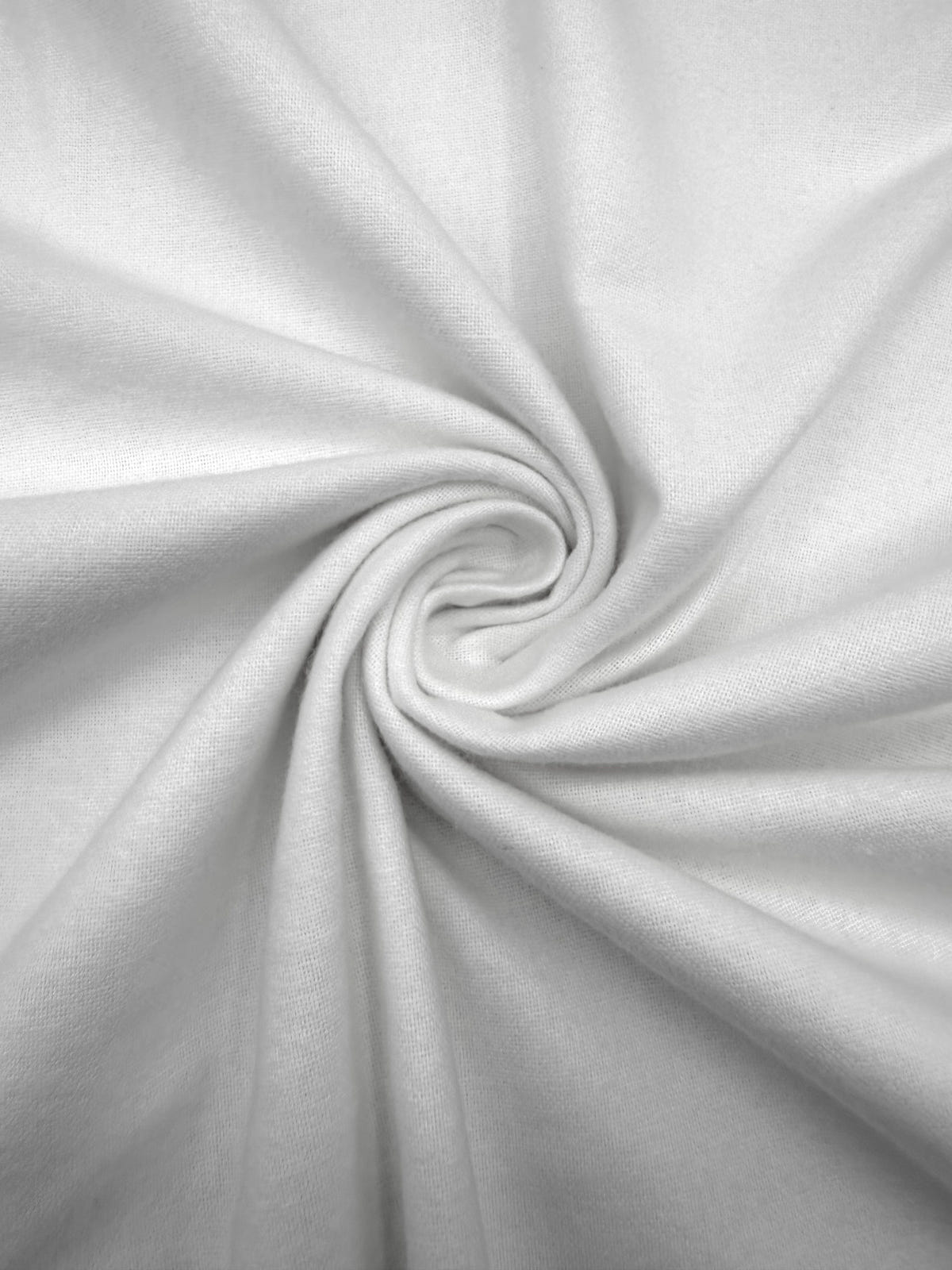 42" Wide cotton flannel fabric close-up texture detail