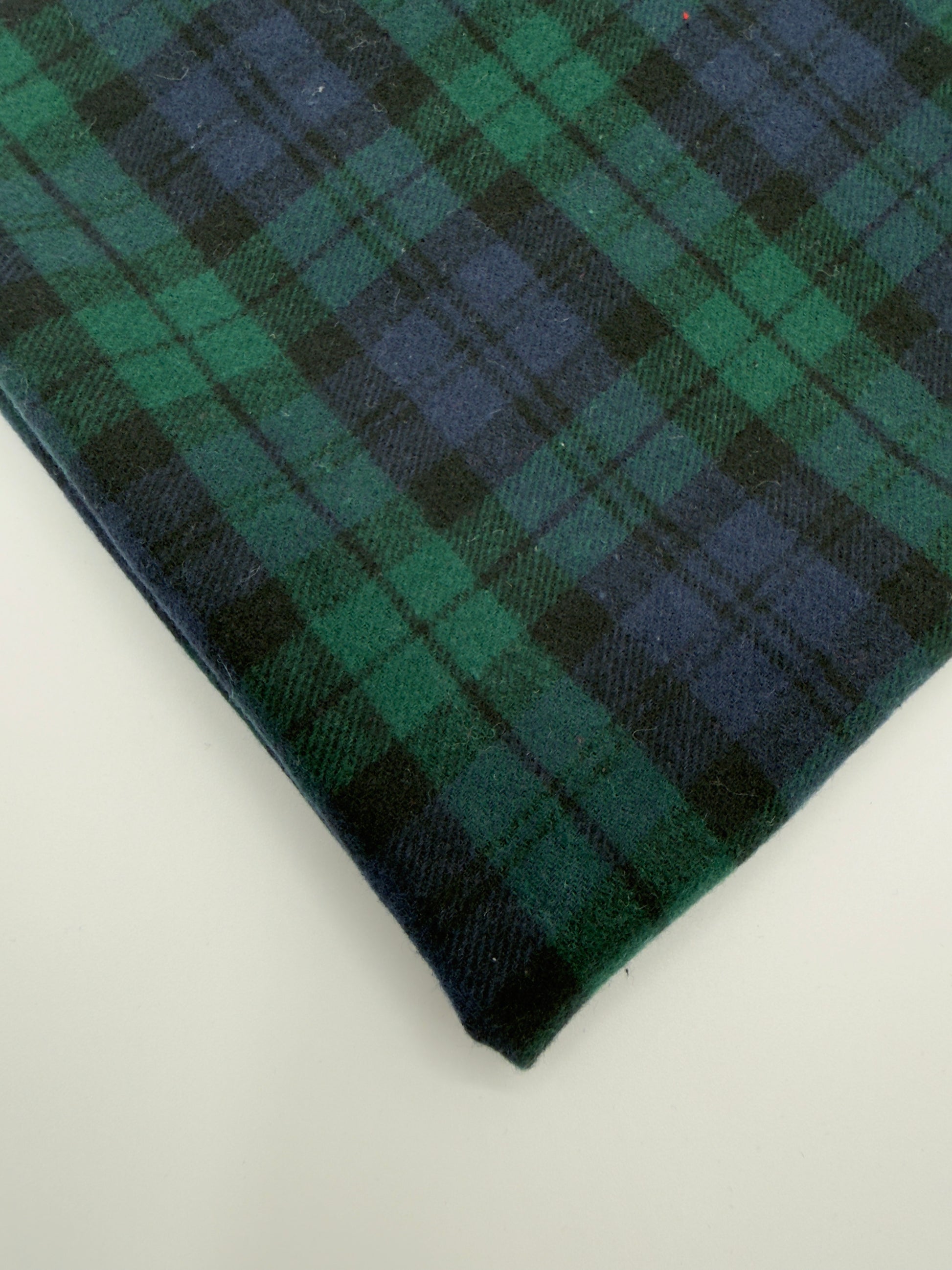 100% Cotton Flannel Fabric by the Yard | 5 oz Brushed Plaid & Tartan | 60" Wide